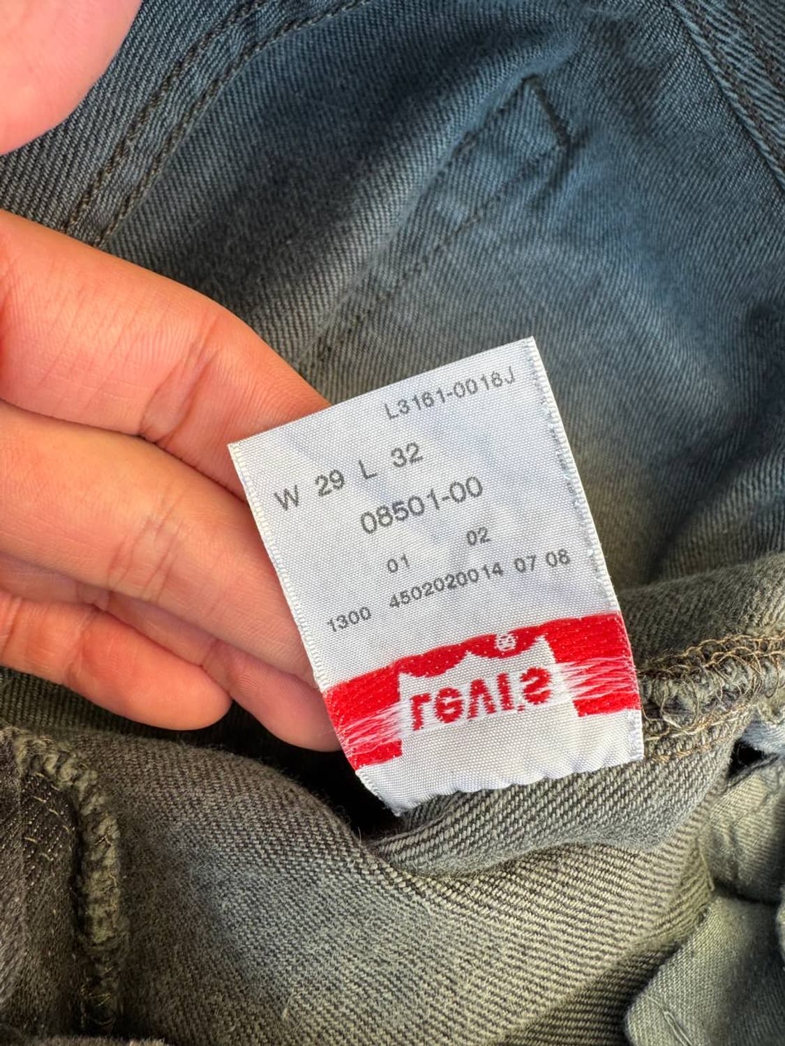 Levis 501 black jeans (27) p17 상품이미지5