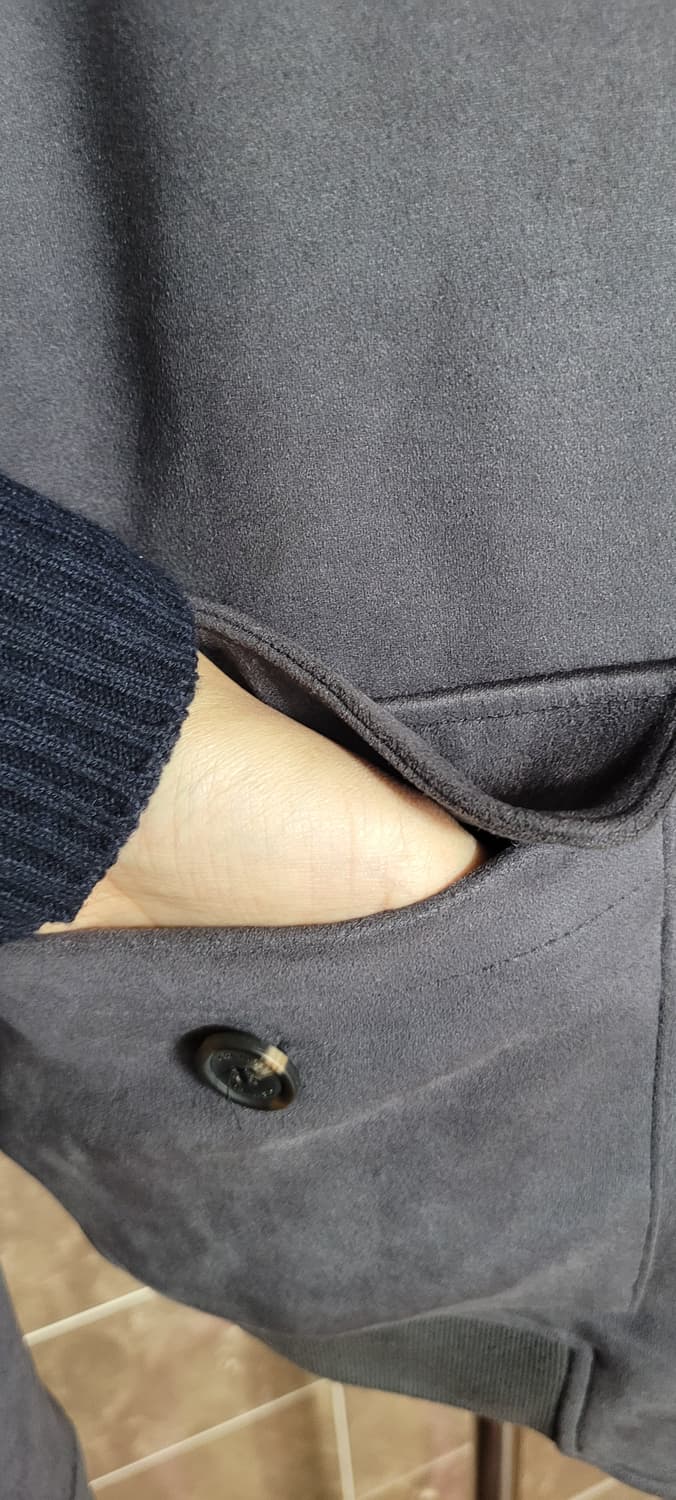 (남성95사이즈) 다니엘크레뮤 도톰스웨이드 자켓 상품이미지6