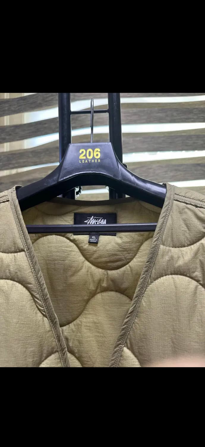 [XL]1028.스투시 Stussy 퀼팅 베스트 (카키 / 올리브) 상품이미지5