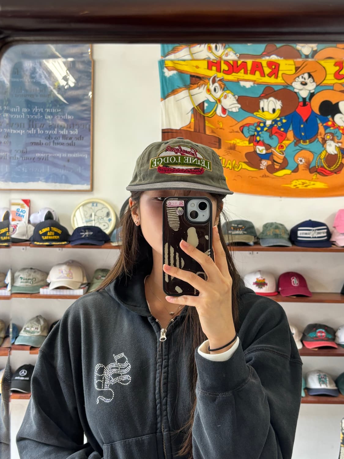 레이니 로지 빈티지캡 상품이미지2