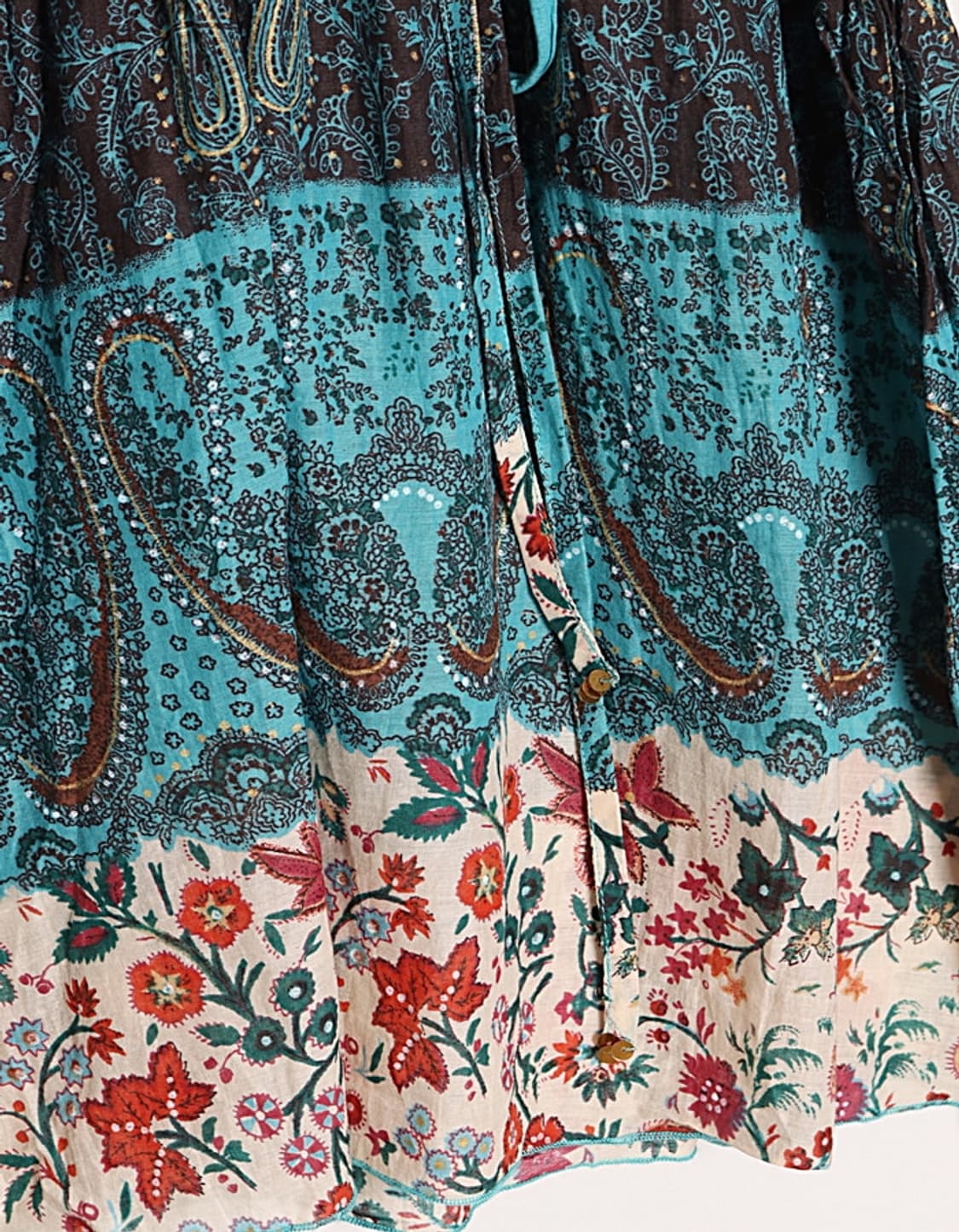 O L L Y London 3/4 Sleeve Ethnic Blouse 상품이미지6