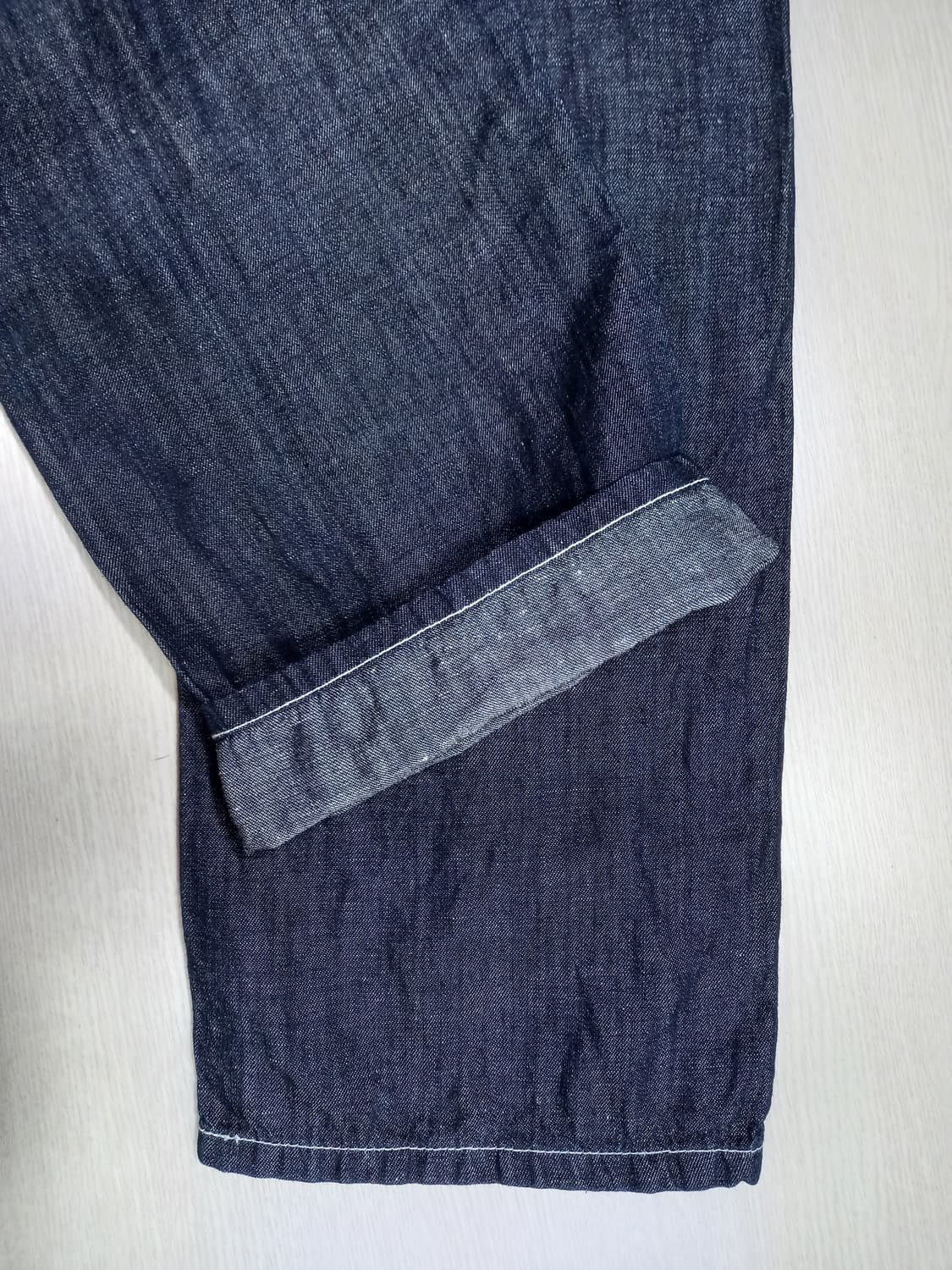 32 새상품 The Cross Jean 봄여름용 린넨 데님 32-347 상품이미지5