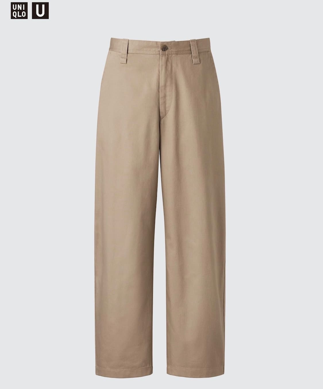 유니클로 U 와이드핏 치노팬츠 35브라운 73 상품이미지1