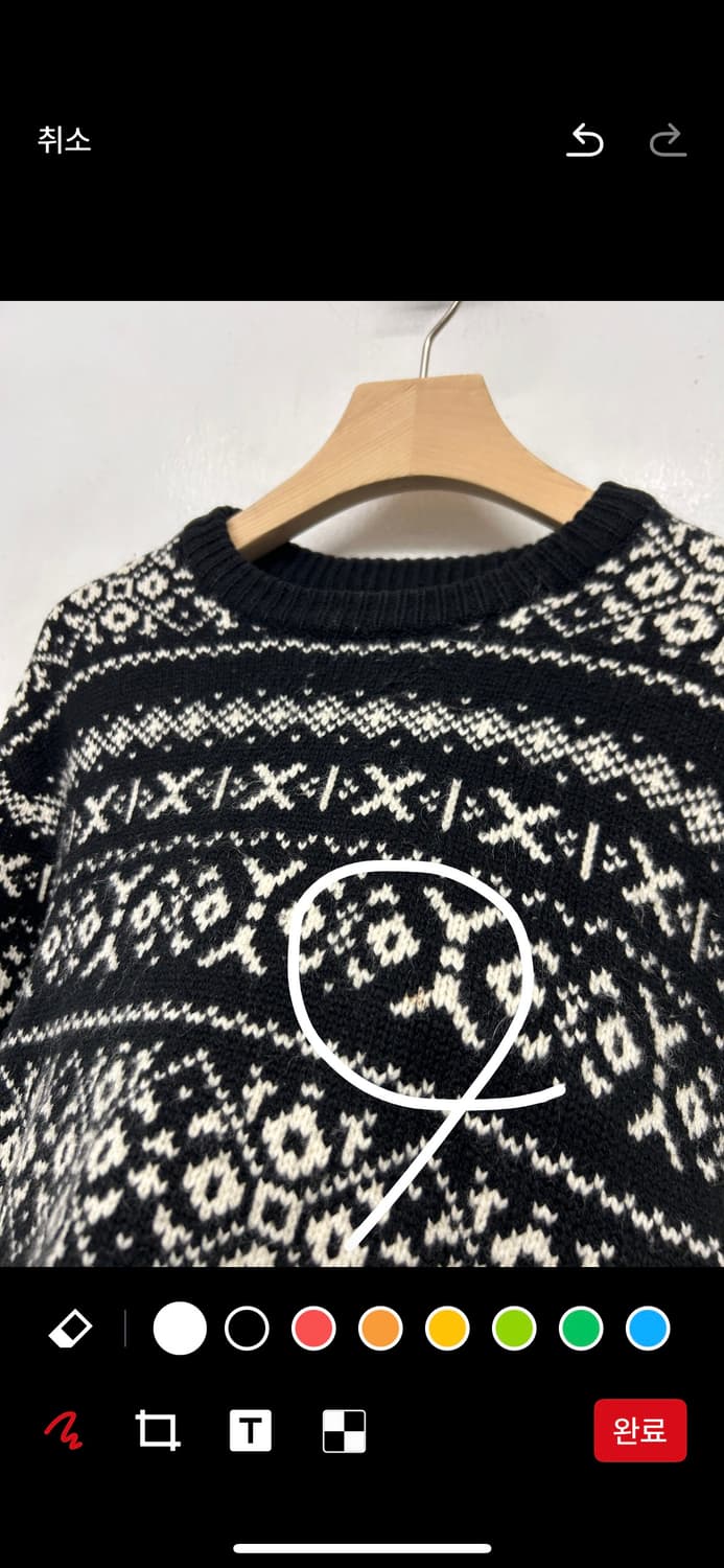 브룩스브라더스 페어아일 노르딕 패턴 니트 상품이미지4