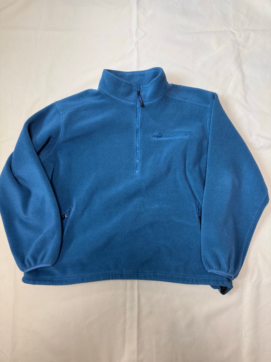 엘엘빈 헤비 플리스 풀오버 블루 90s 상품이미지1