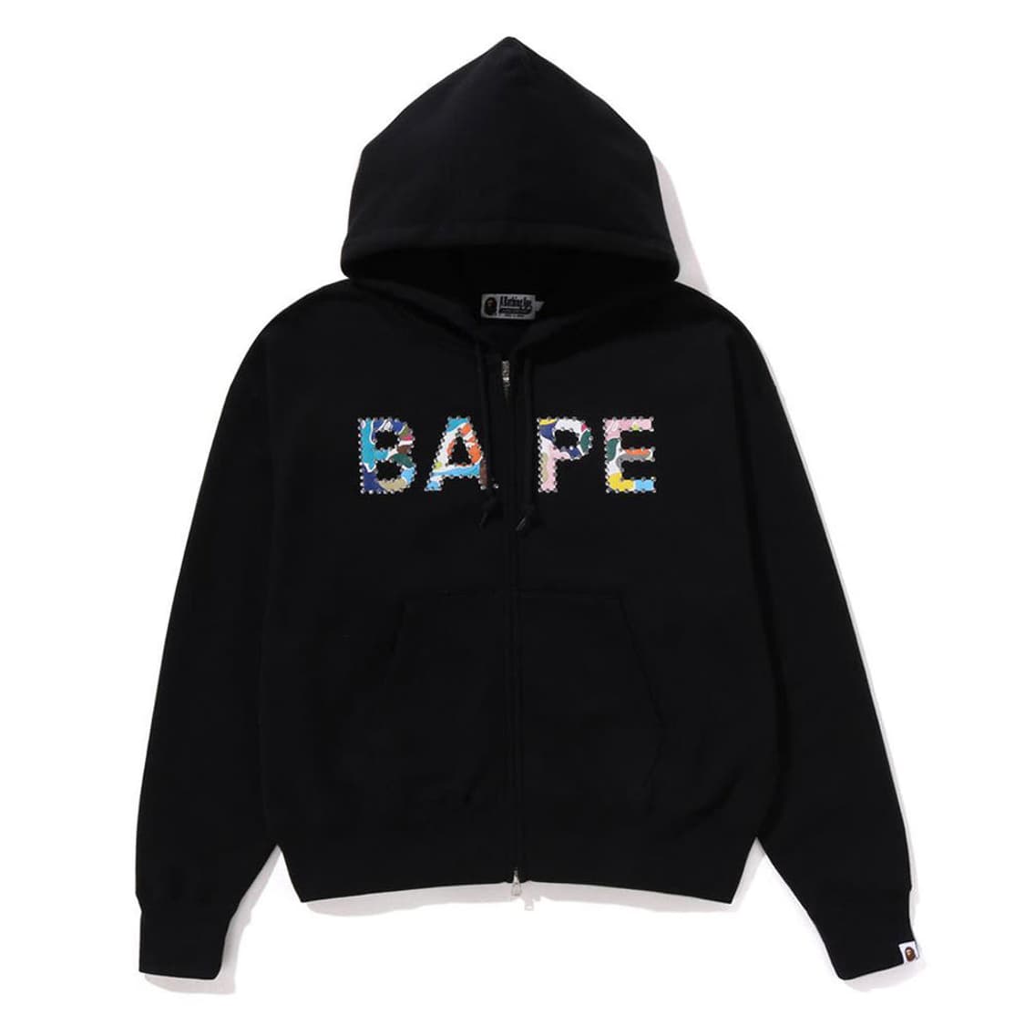 베이프 멀티 카모 크리스탈 후드집업 상품이미지1