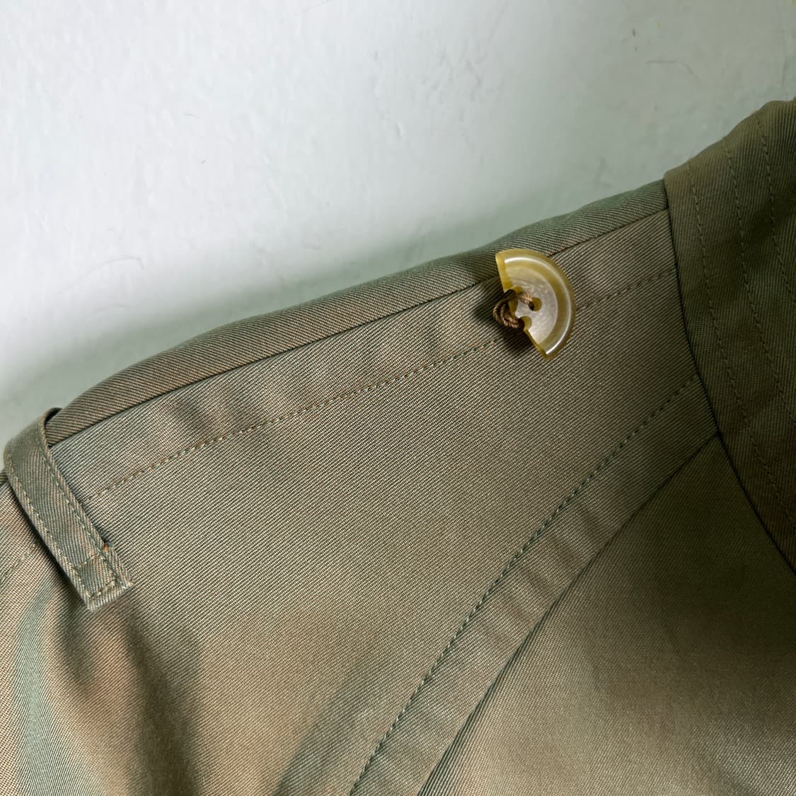 버버리 빈티지 투톤 더블 브레스티드 트렌치 코트 90 상품이미지10