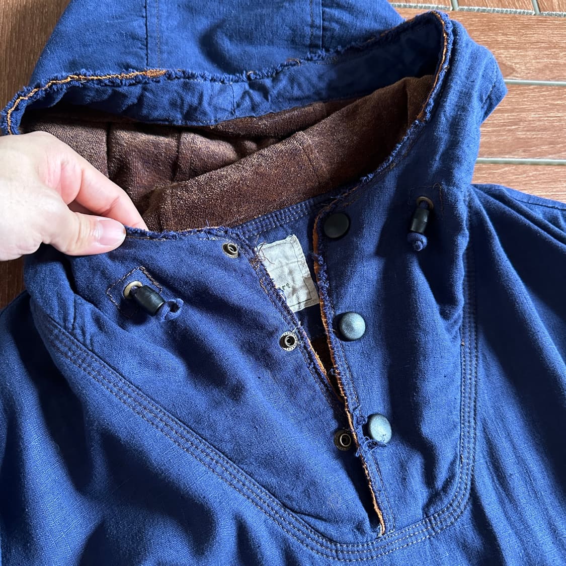 Dezert cotton linen anorak pull-over 상품이미지7
