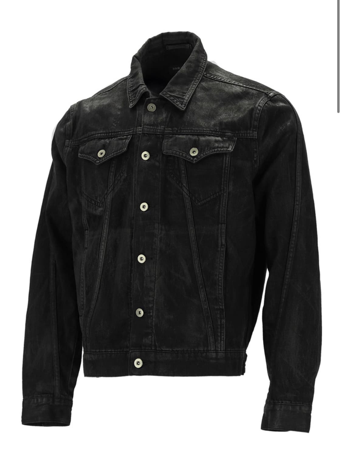 보더 왁스드 데님 자켓 상품이미지1