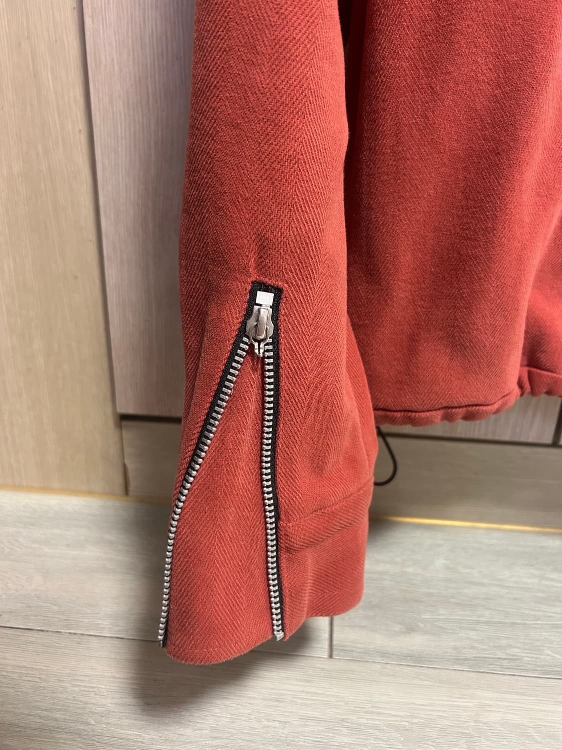 더뮤지엄비지터(The Museum Visitor) 오렌지 셔츠 자켓 상품이미지3