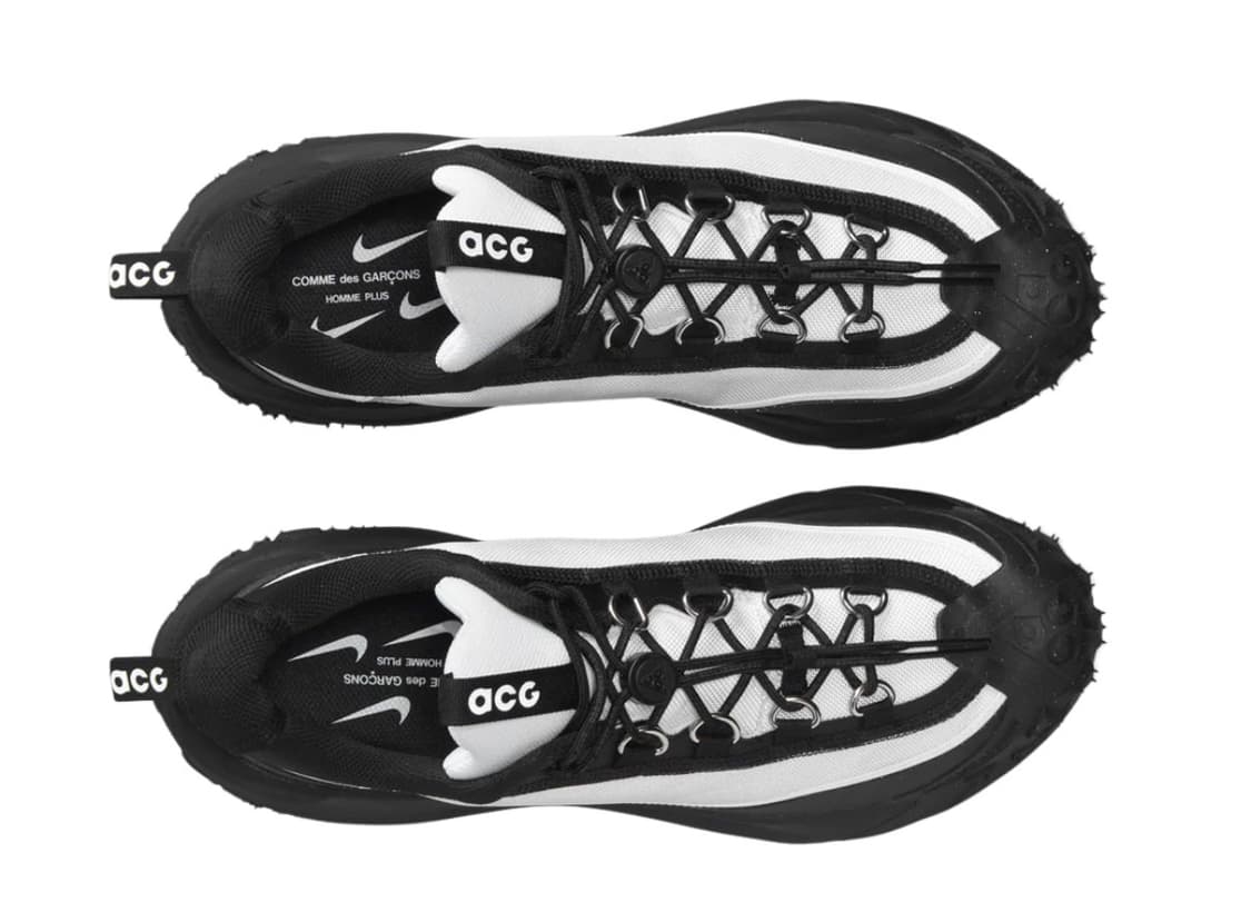 나이키 x 꼼데가르송 옴므 플러스 ACG마운틴플라이 2블랙화이트  상품이미지2