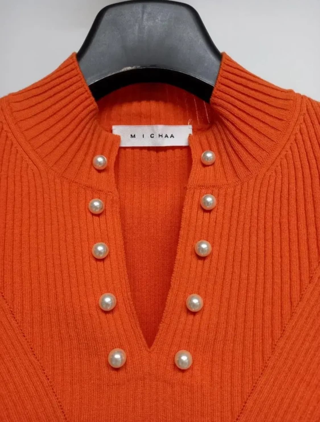 새 미샤 MICHAA 춘추 얇은 모 골지니트 55 상품이미지6