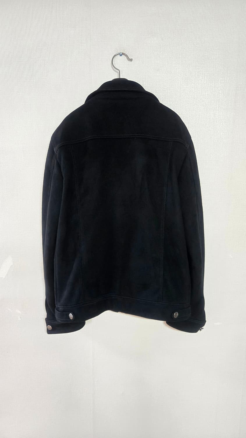 자라 맨 블랙 스웨이드 자켓, 트러커 자켓 상품이미지3