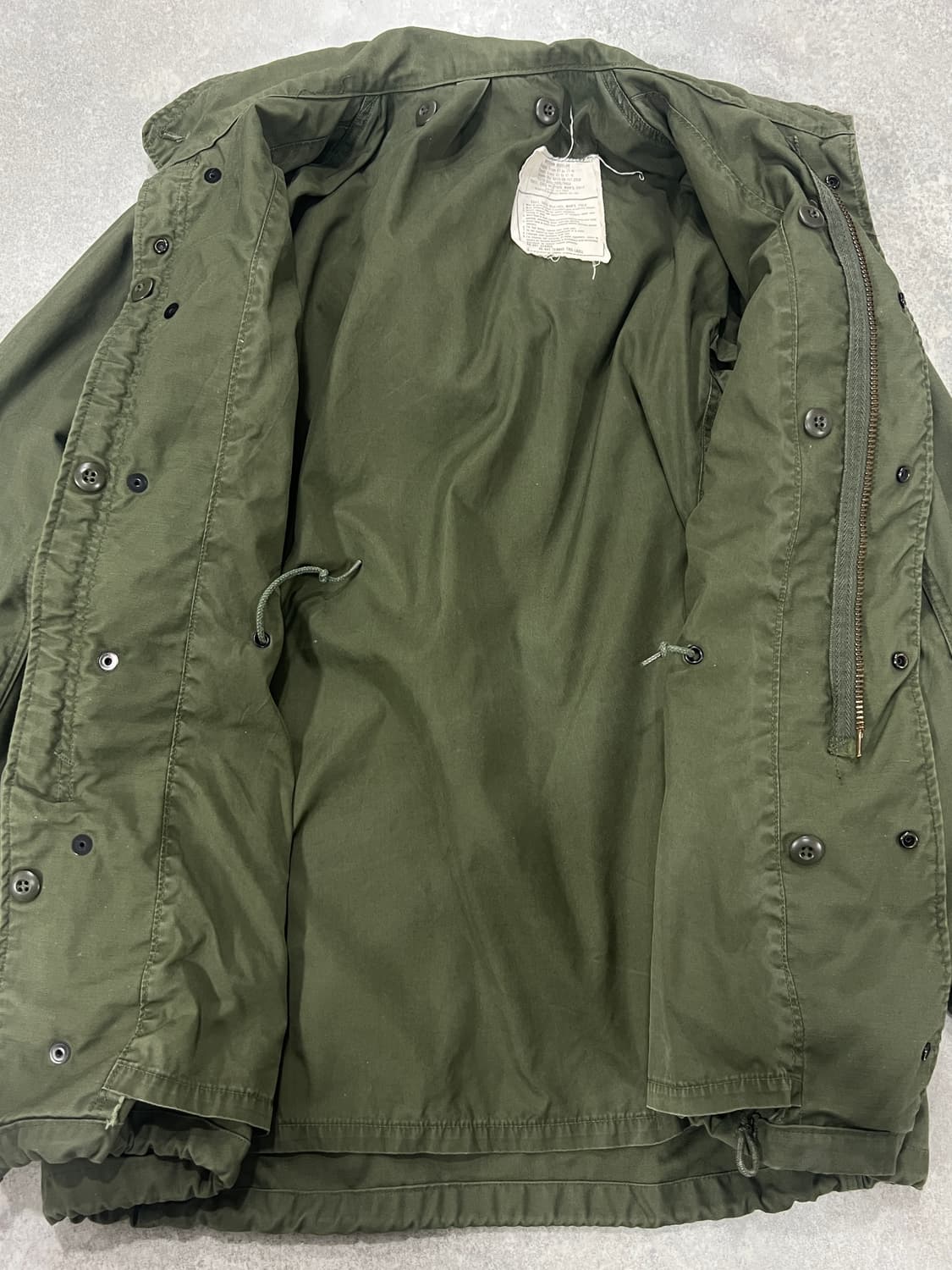 U.S army M-65 필드 자켓 76s M/R 상품이미지8