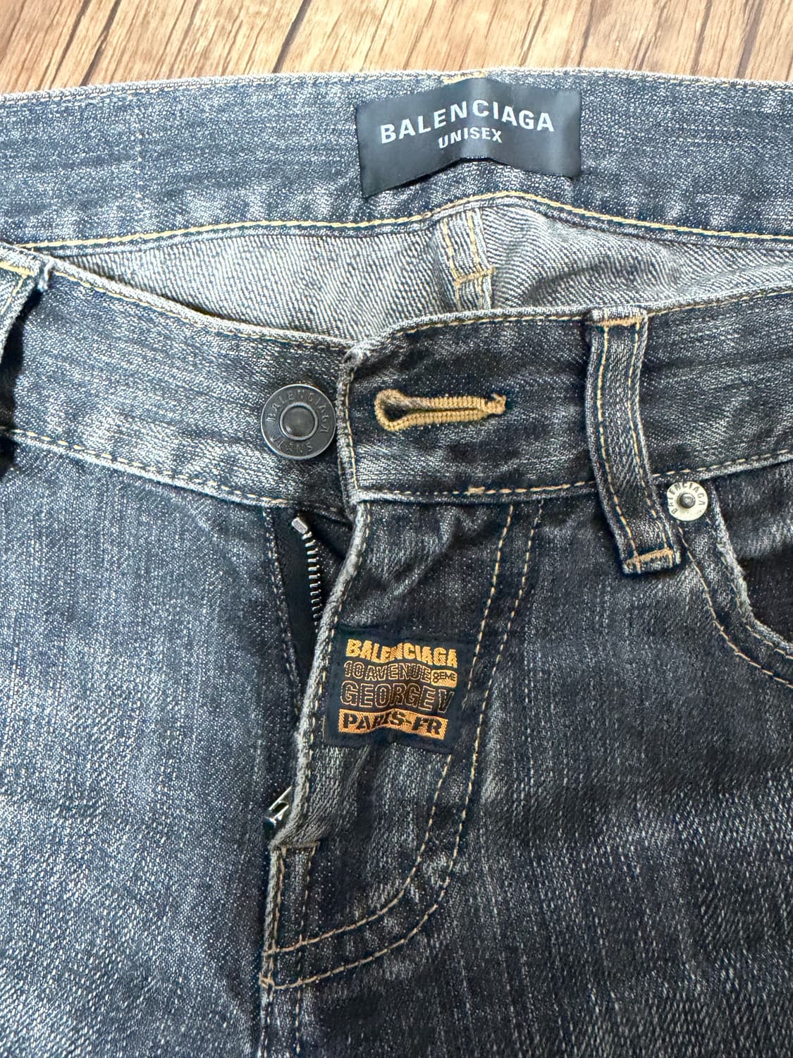 [XS] 발렌시아가 로우라이즈 데님 상품이미지4