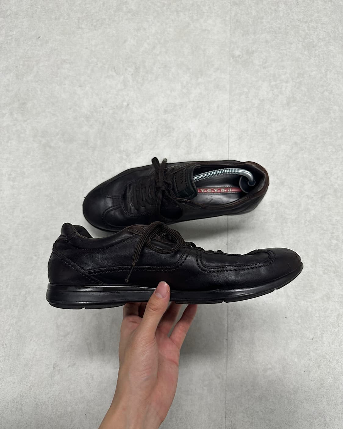 Prada brown learher 상품이미지3