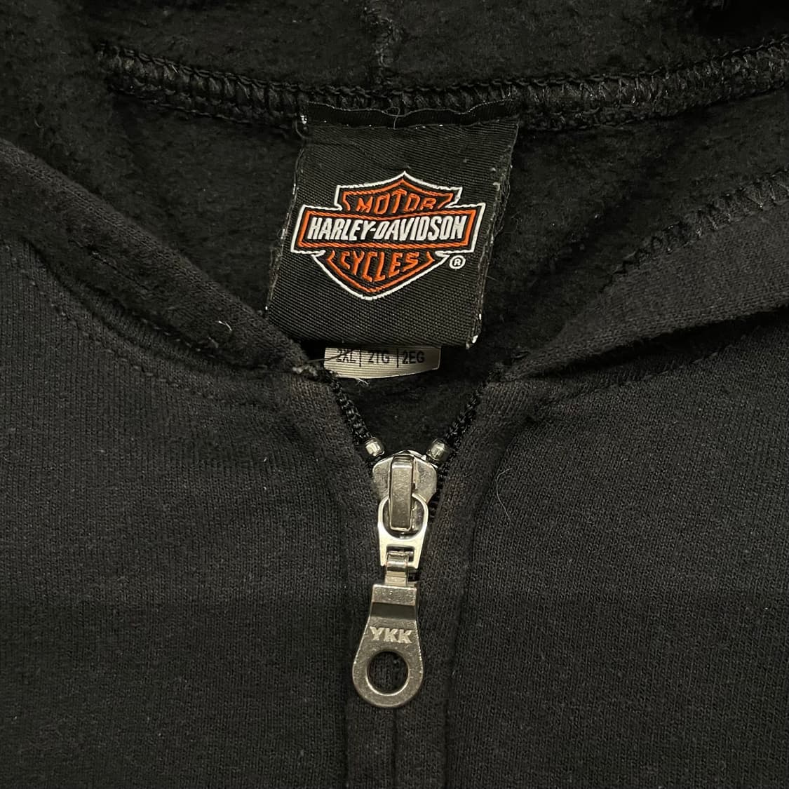 할리데이비슨 프린팅 후드 집업 (105) 상품이미지6