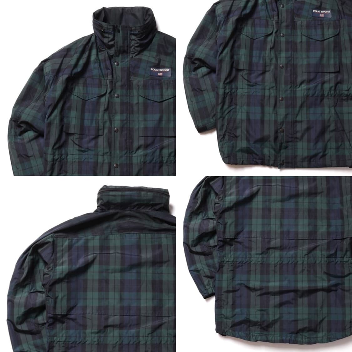 폴로 스포츠  Tartan Check Polyester Jacket  상품이미지7