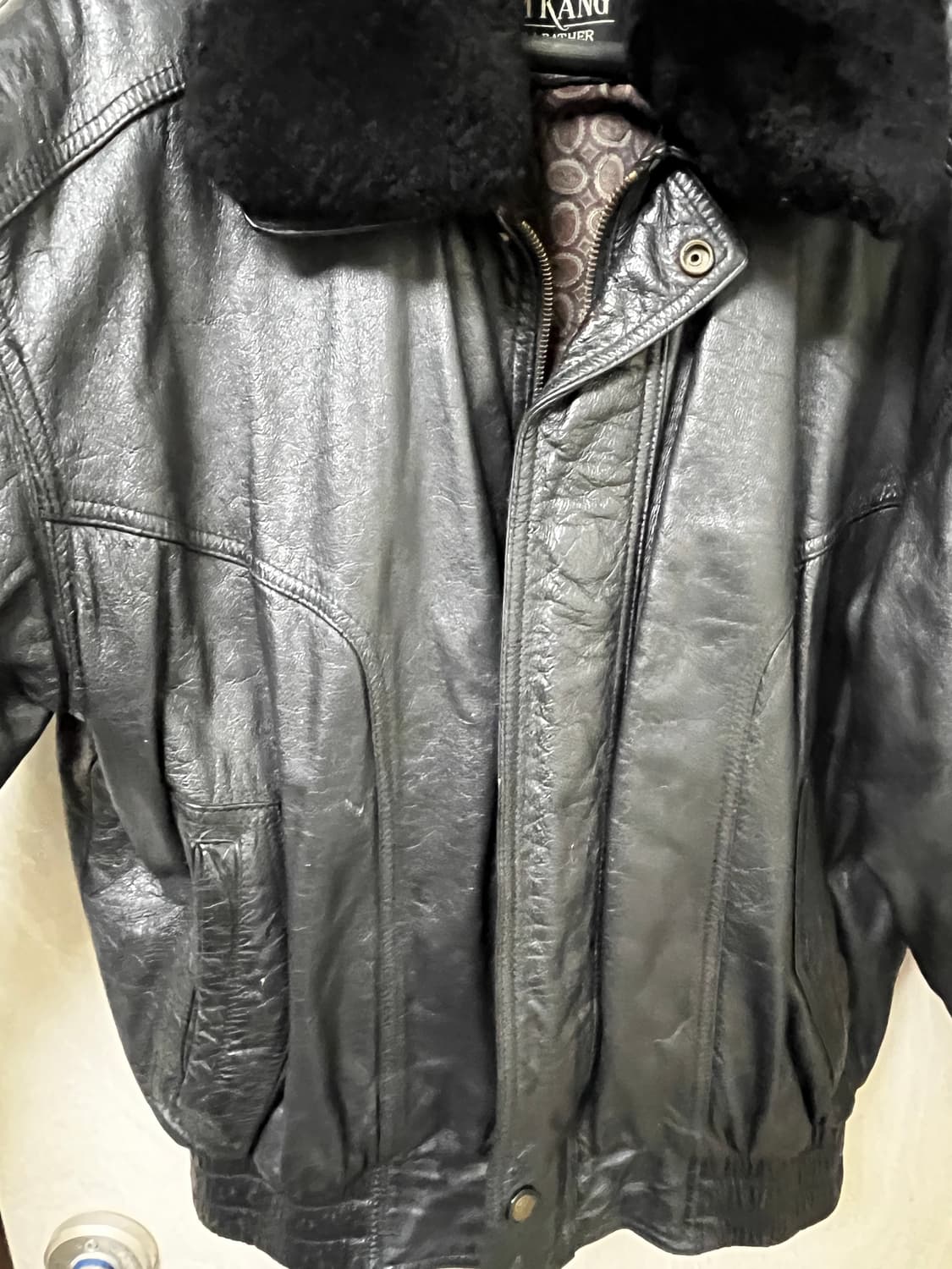 빈티지 소가죽 자켓 상품이미지2