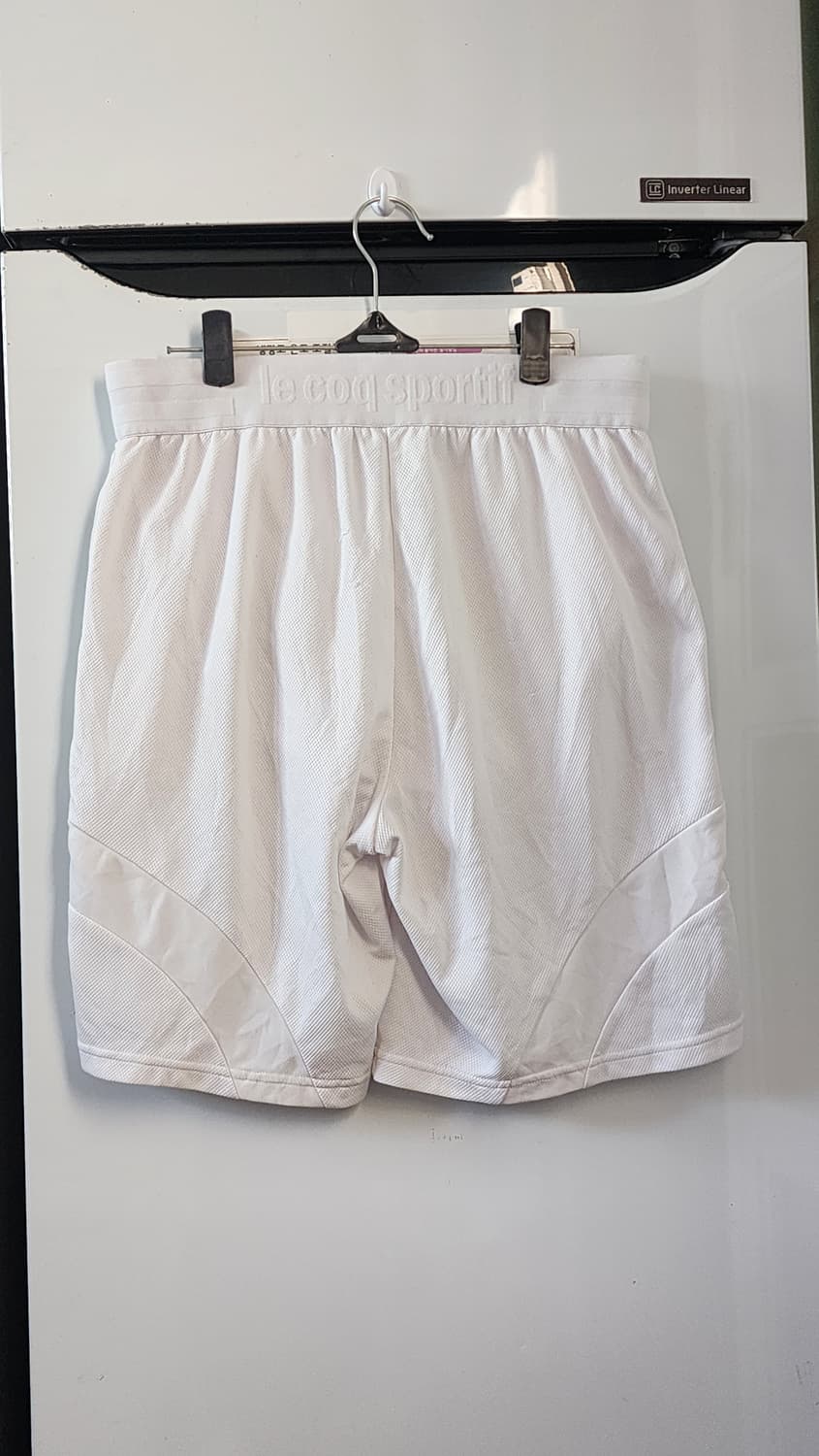 르꼬끄 스포르티브 흰색 반바지 L 상품이미지2