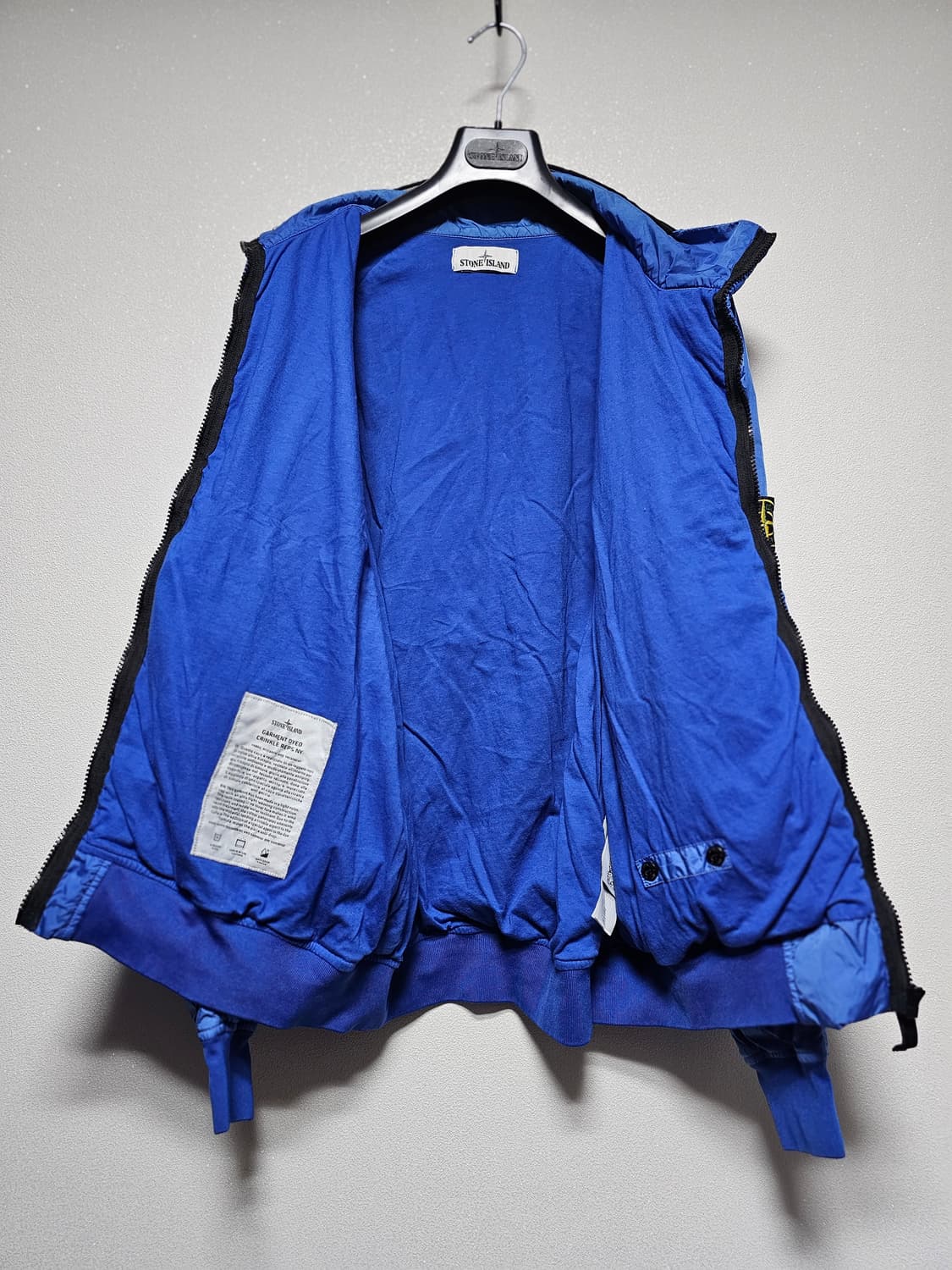 스톤아일랜드 크링클랩스 논후드 자켓 상품이미지6