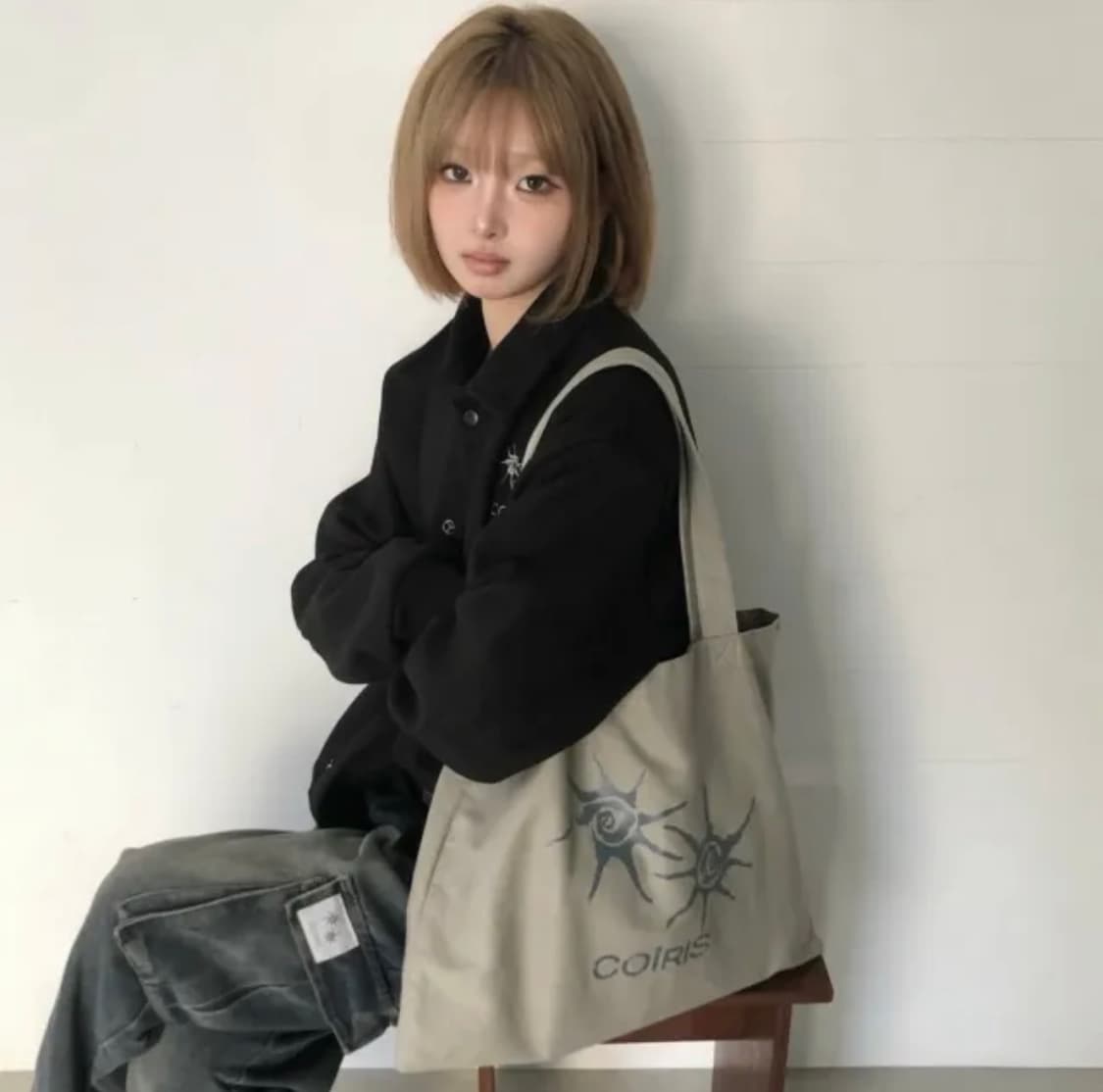 코이리스 루트 베이직 빅 에코백 숄더백 상품이미지2