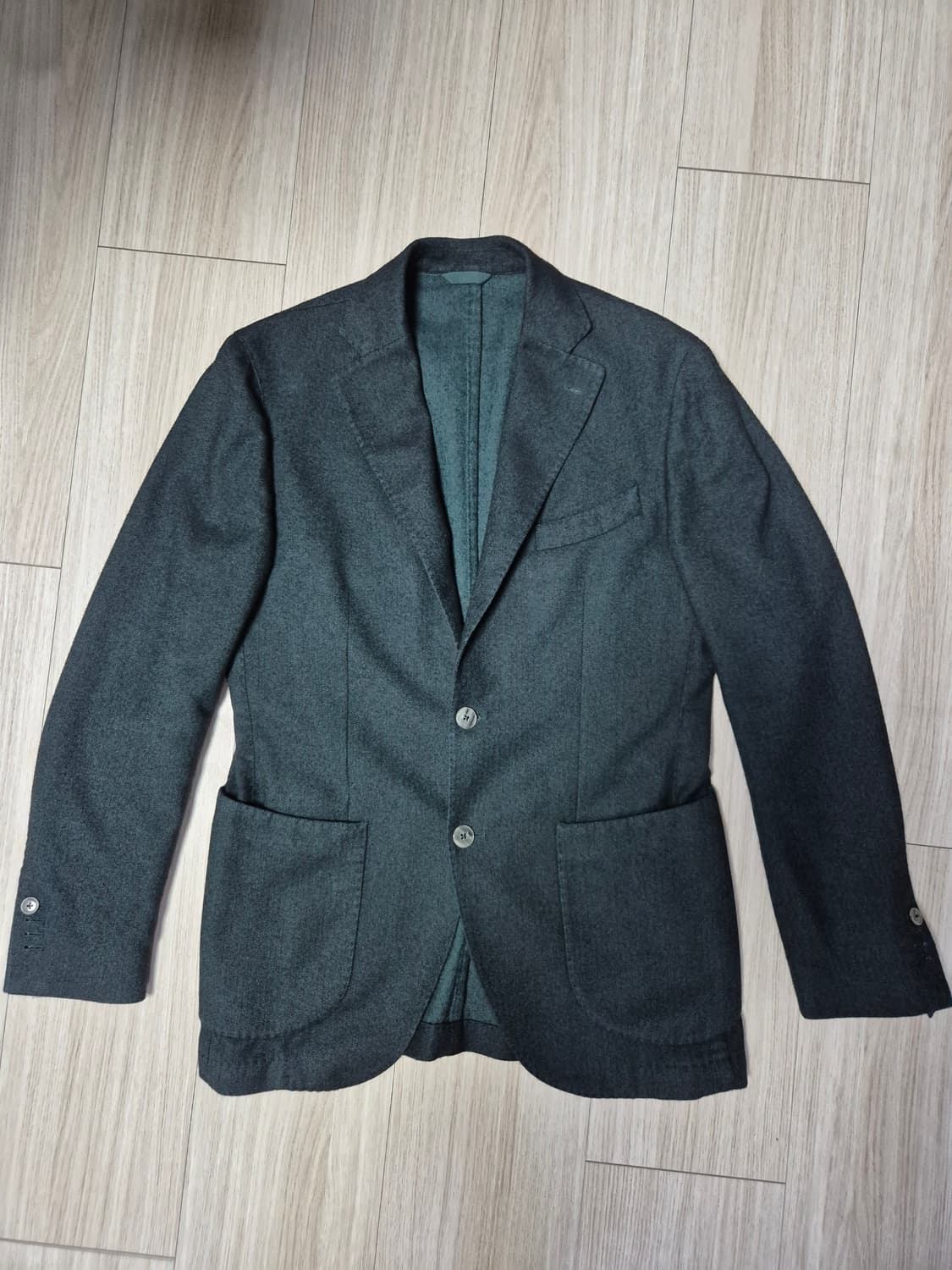 루비암 다크그린 울코튼 자켓 size 100 상품이미지1