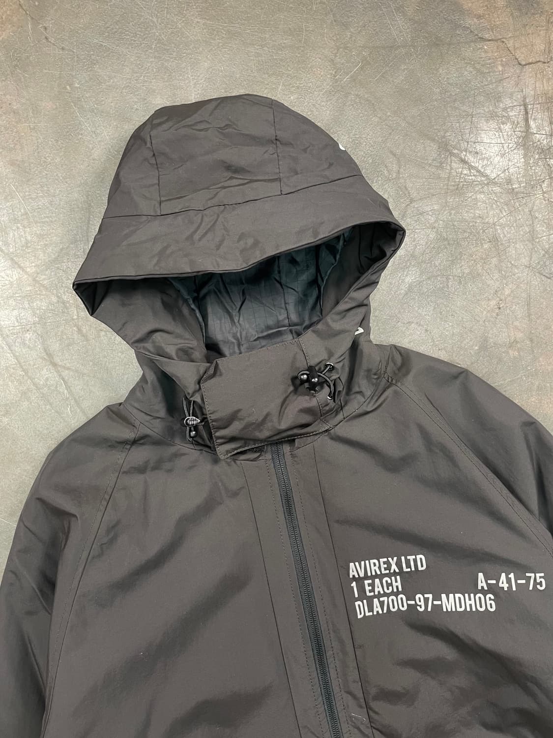 아비렉스 암포켓 후드 자켓 상품이미지3