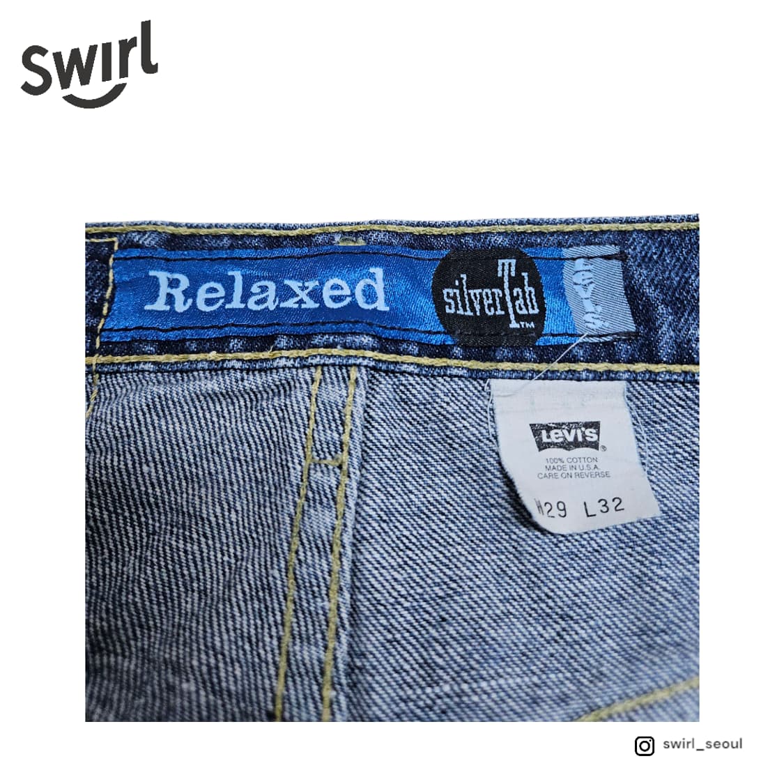 
90s [USA] silvertab relax jeans (29/32) 상품이미지3