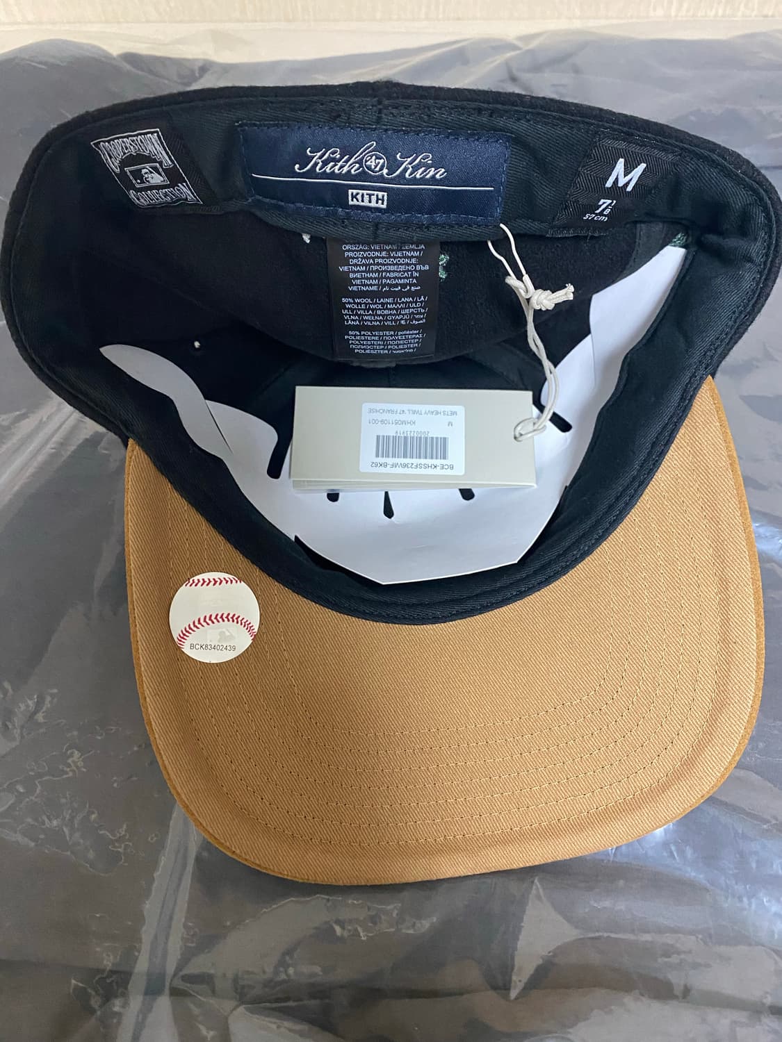 kith 키스 더 뉴욕 메츠 트윌 스웨이드 모자 캡 m사이즈 상품이미지6