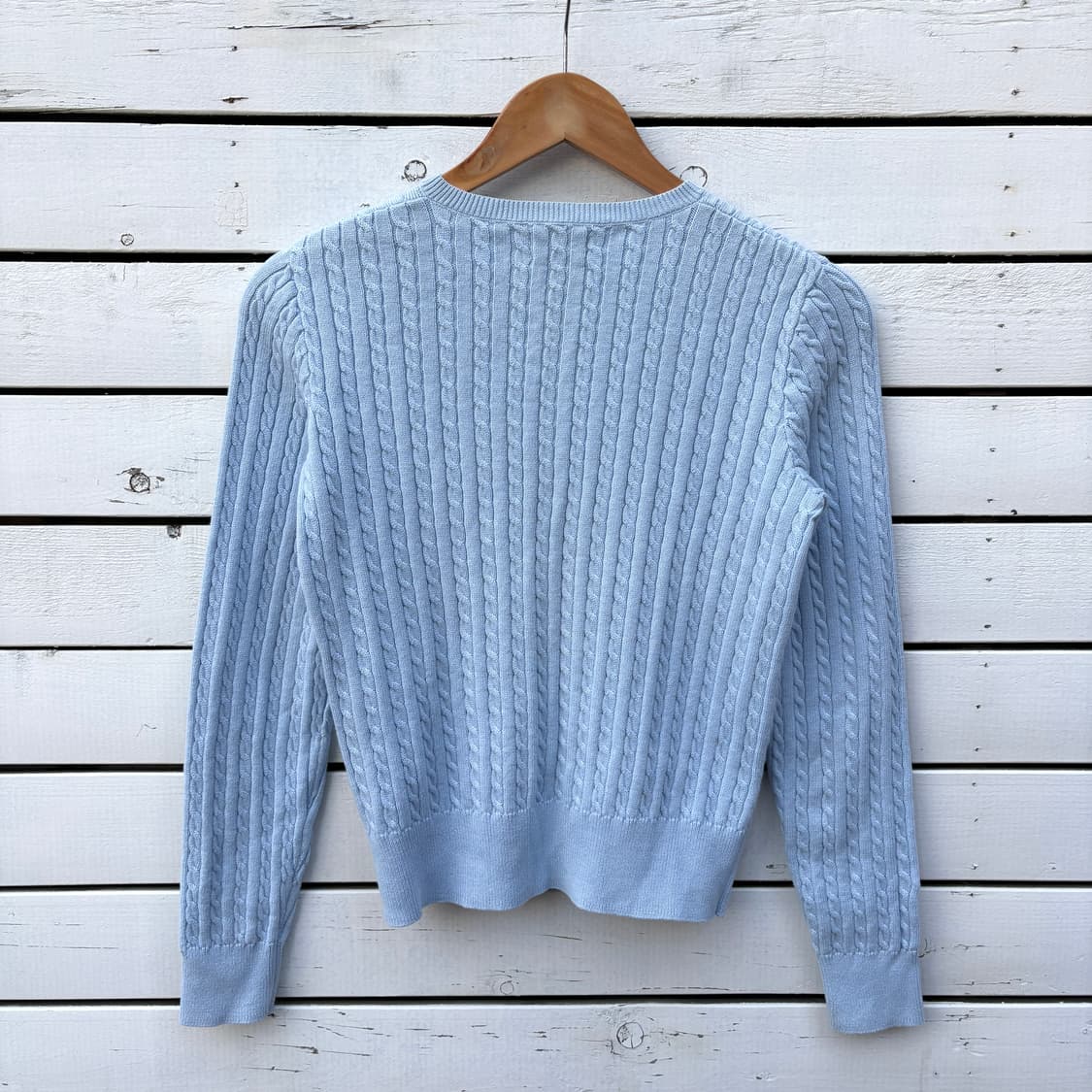 Polo 폴로 케이블 꽈배기 니트 가디건 상품이미지4