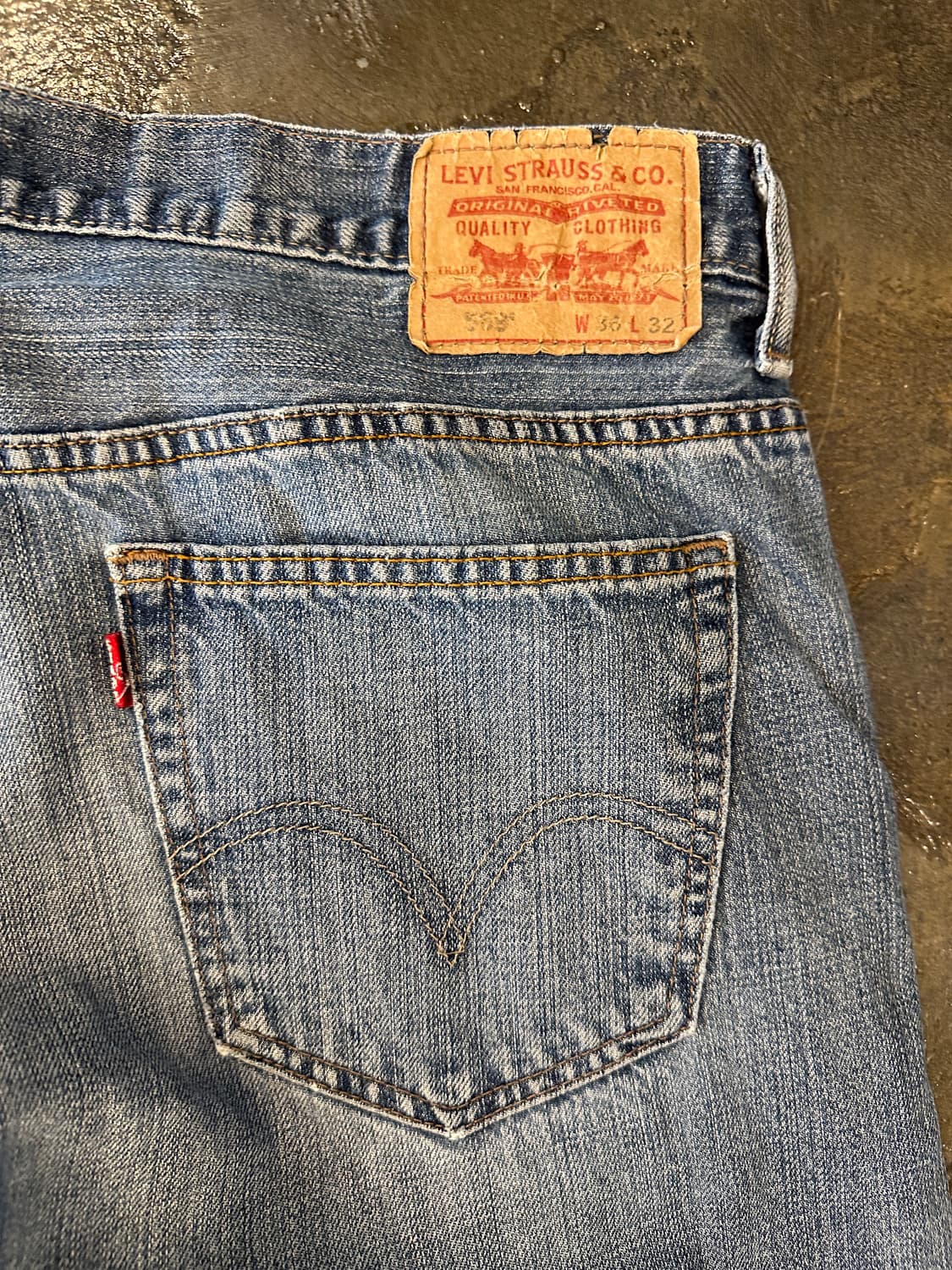 00s Levis 리바이스 569 W36 L32 상품이미지6