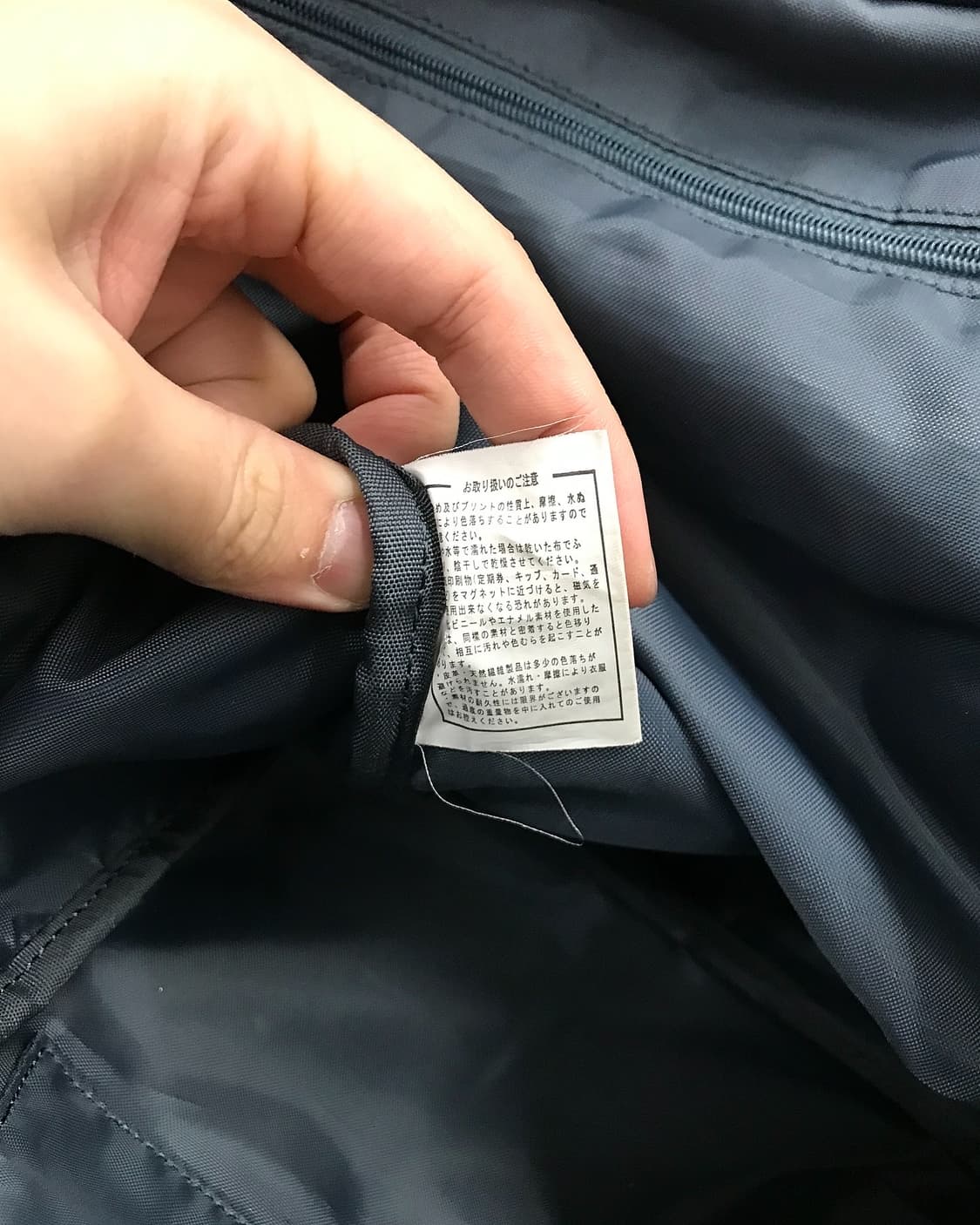 요지야마모토 가죽 로고 백팩 상품이미지9