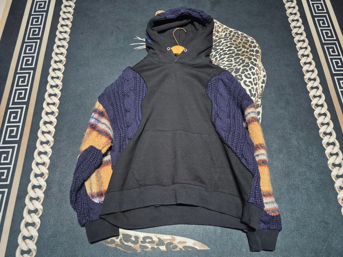 앤더슨벨 콘트라스트 앤트워프 후드티 L 정품 상품이미지1