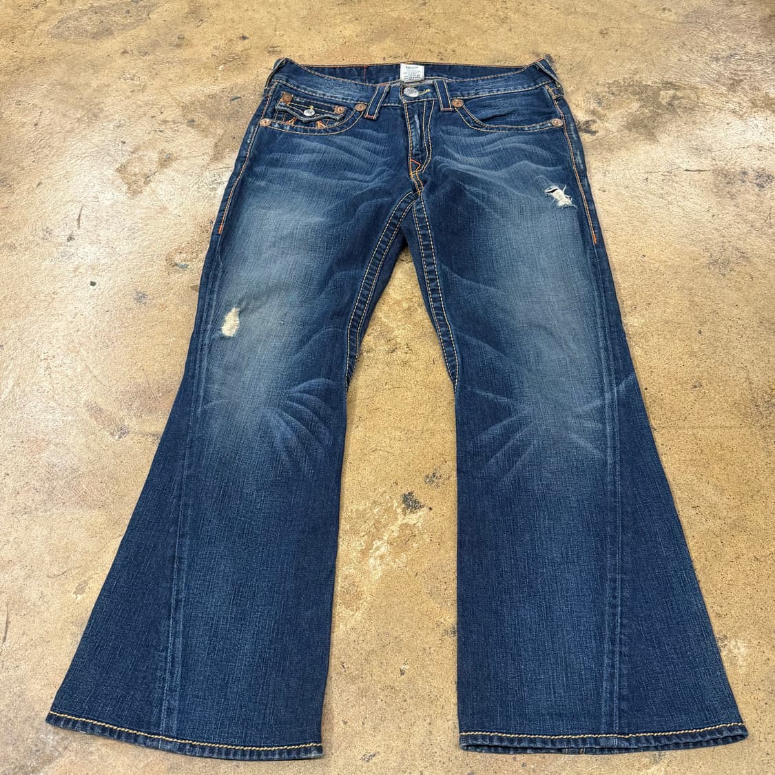 [정품/31] 트루릴리젼 데님 청바지 데미지진 b10 상품이미지2