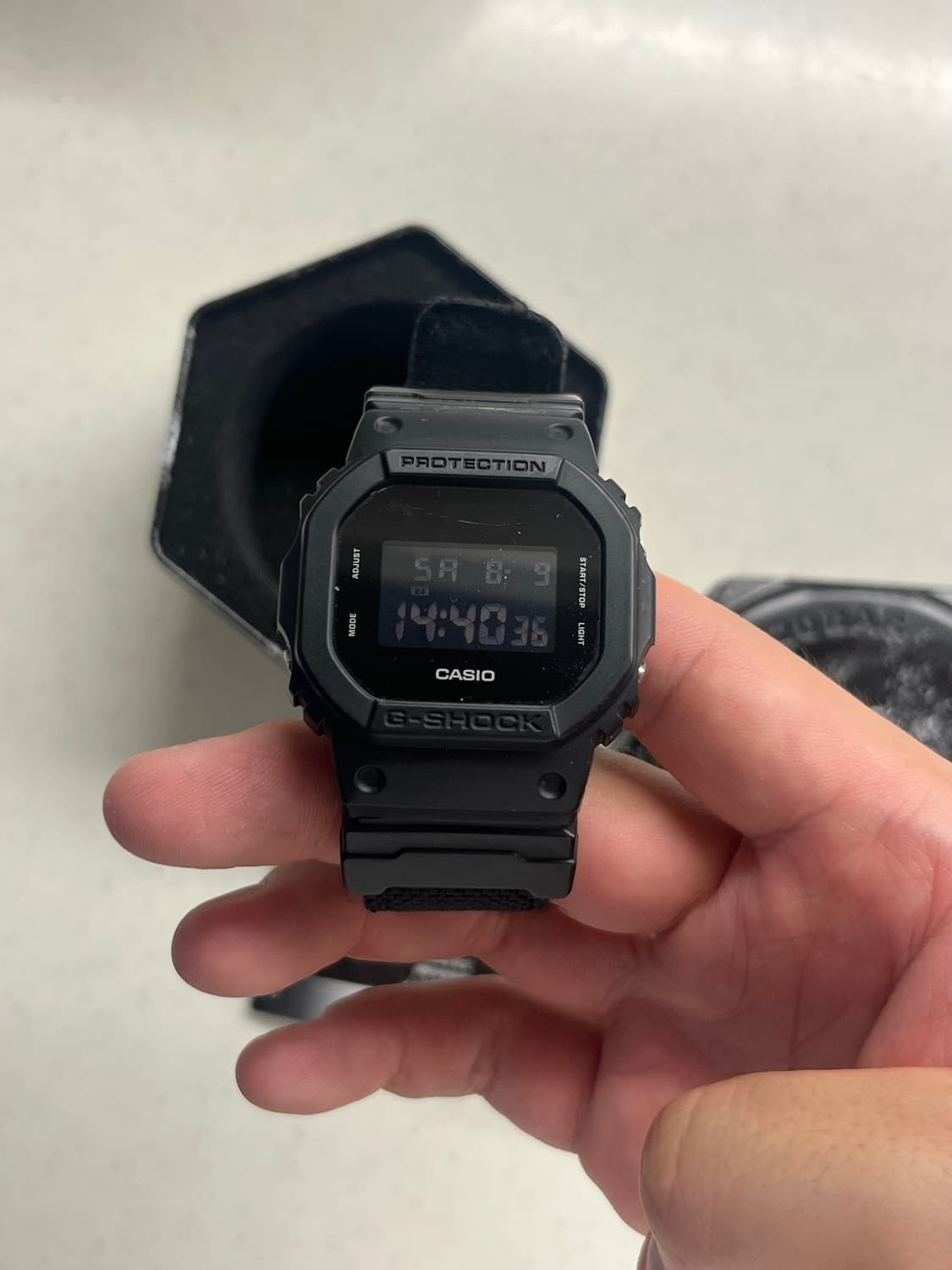 지샥 DW-5600BBN 코듀라 밴드 상품이미지2