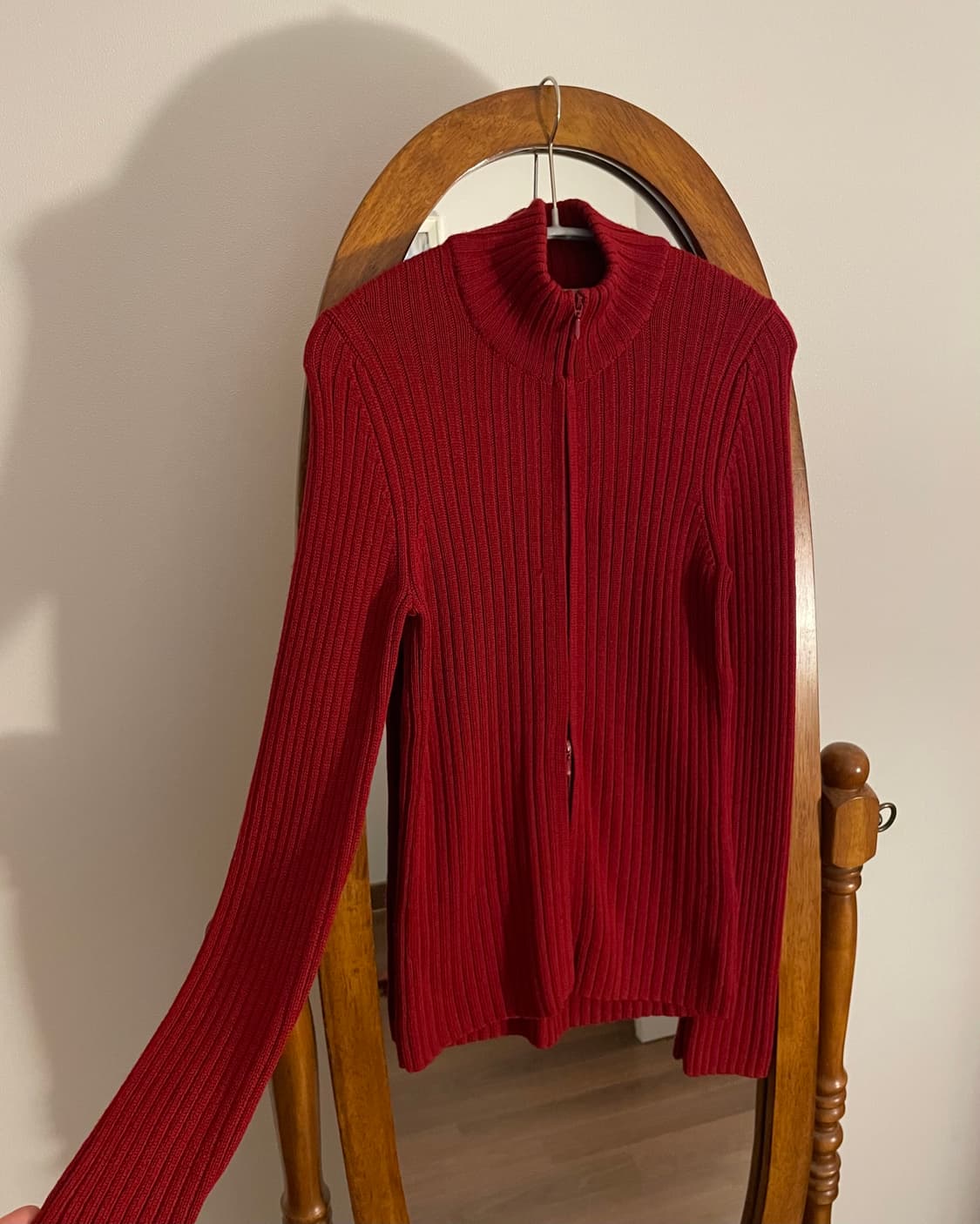 2-way zip up knit 상품이미지7