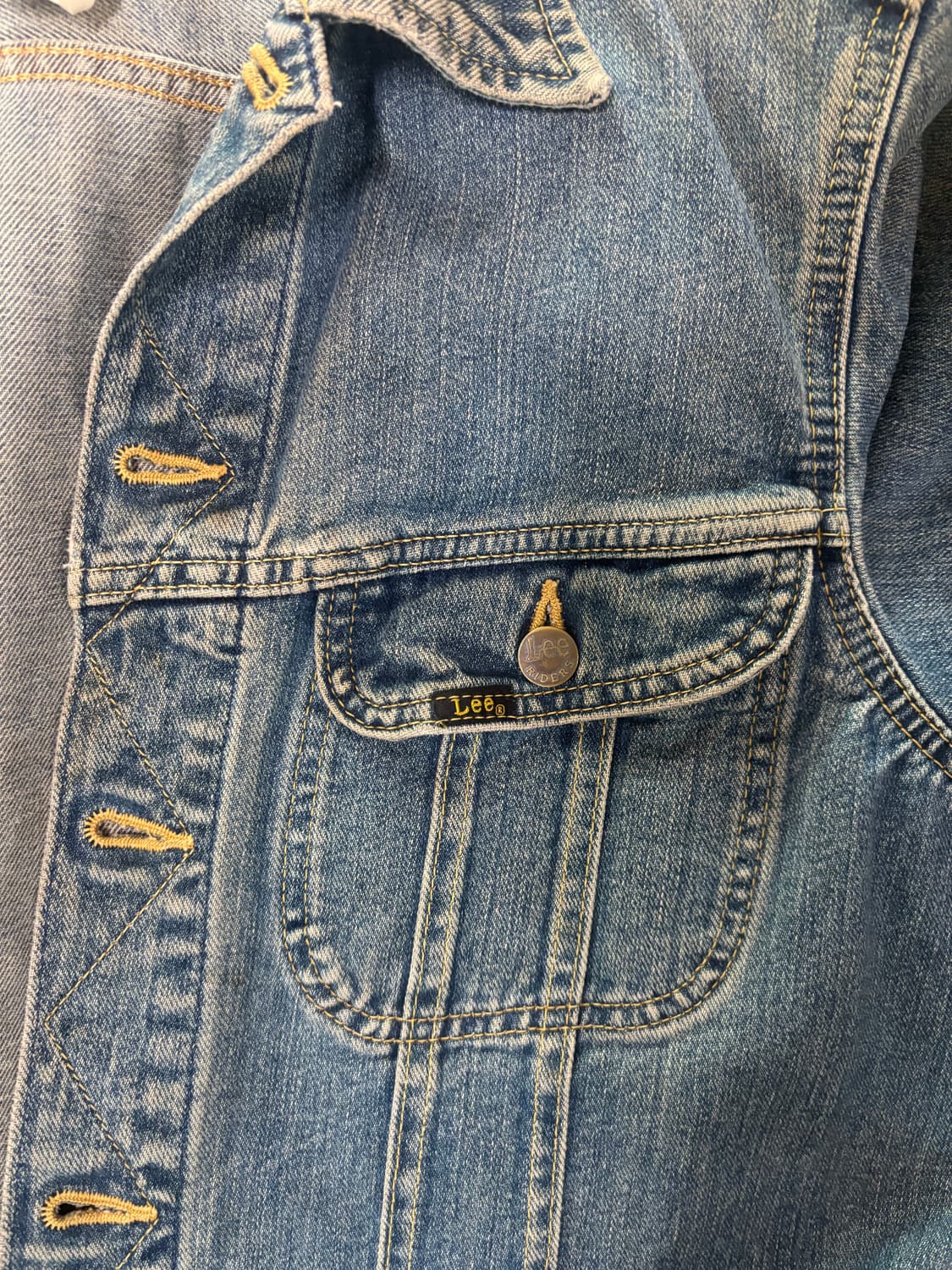 Lee rider 빈티지 데님 자켓 상품이미지3