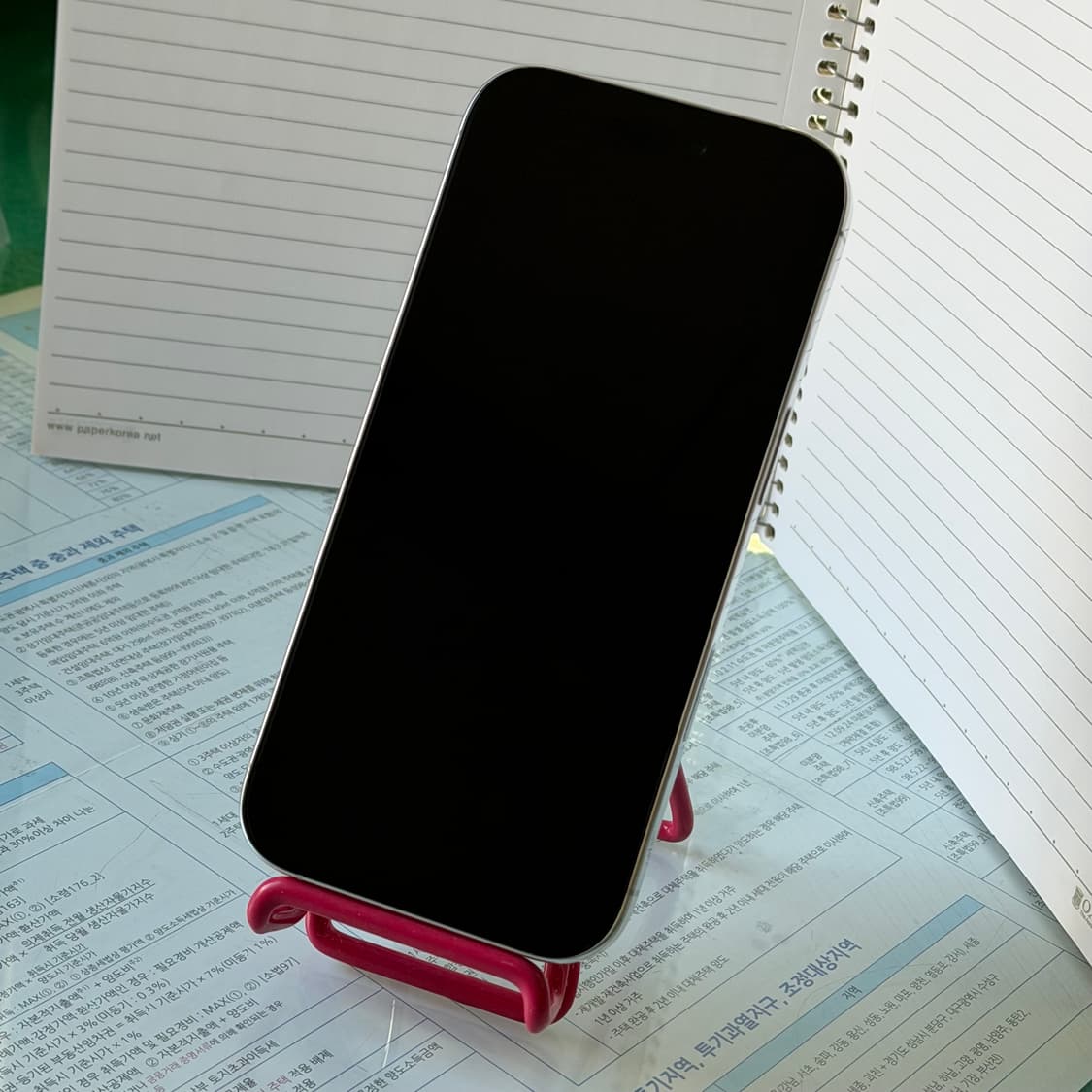 무료배송)배터리99% S급 아이폰 16 Pro 화이트 256GB 상품이미지2