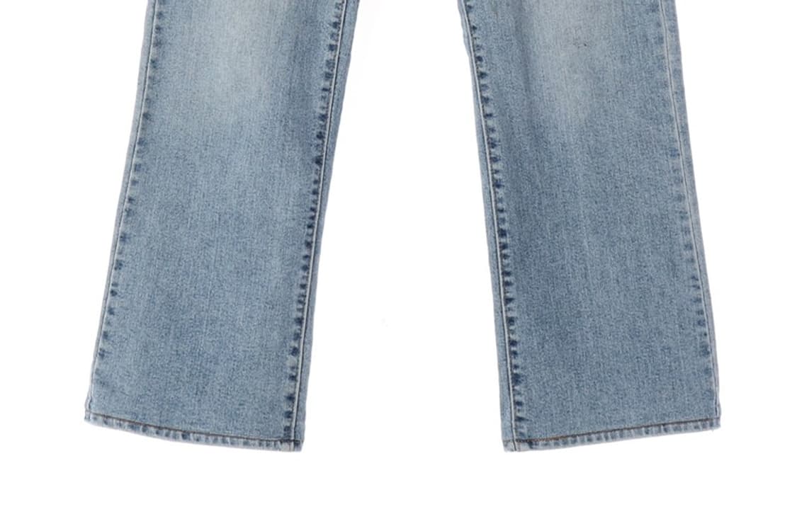 리바이스 스트레이트 연청 데님 팬츠 상품이미지5