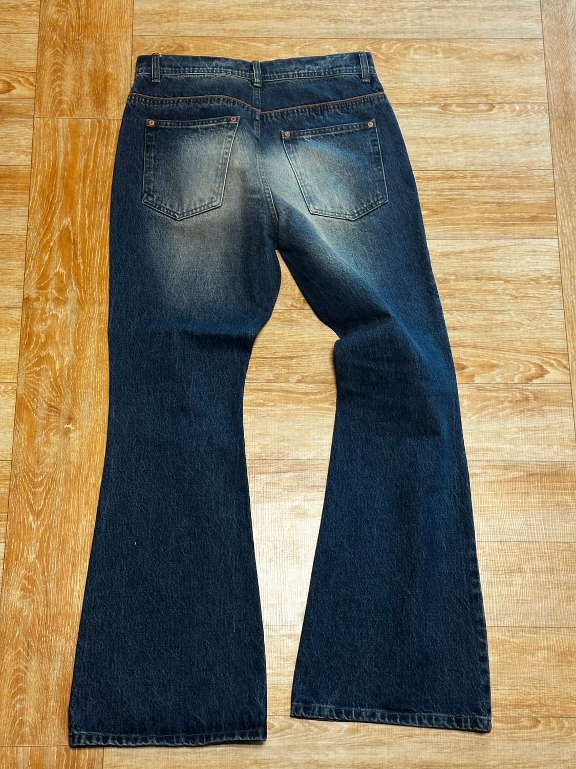 앤더슨벨 빈티지 워시드 플레어진 상품이미지2