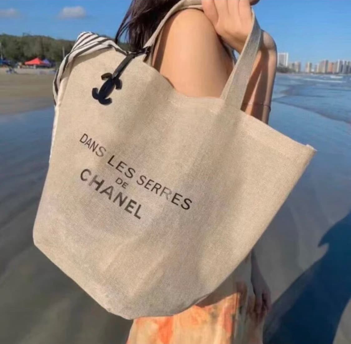 샤넬뷰티 린넨백 라피아백 (샤넬 참 증정) 상품이미지3
