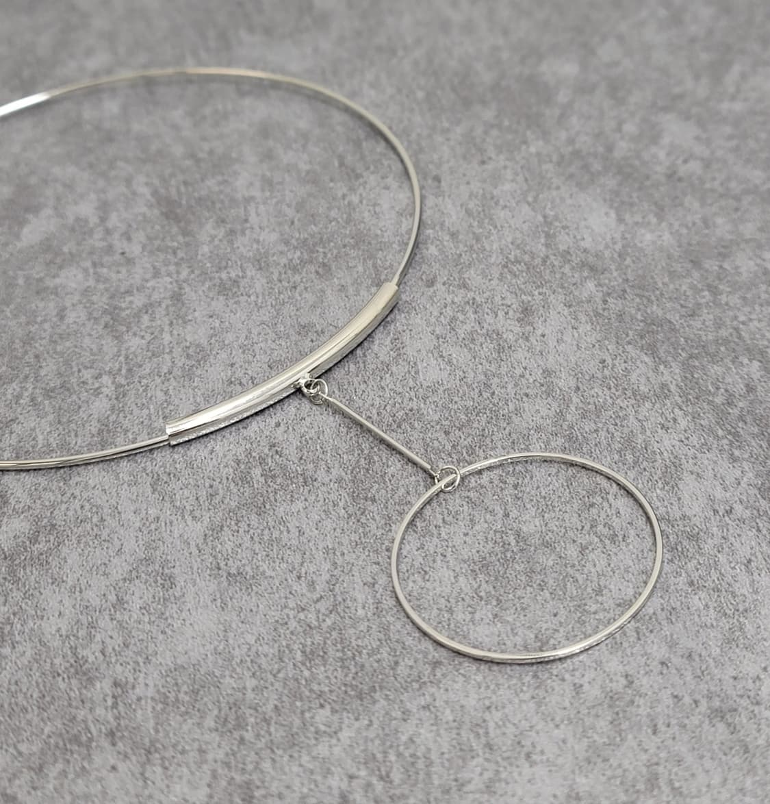 metal bangle necklace 상품이미지3