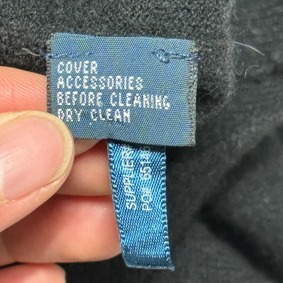 폴로랄프로렌 블랙 반집업 니트 상품이미지5