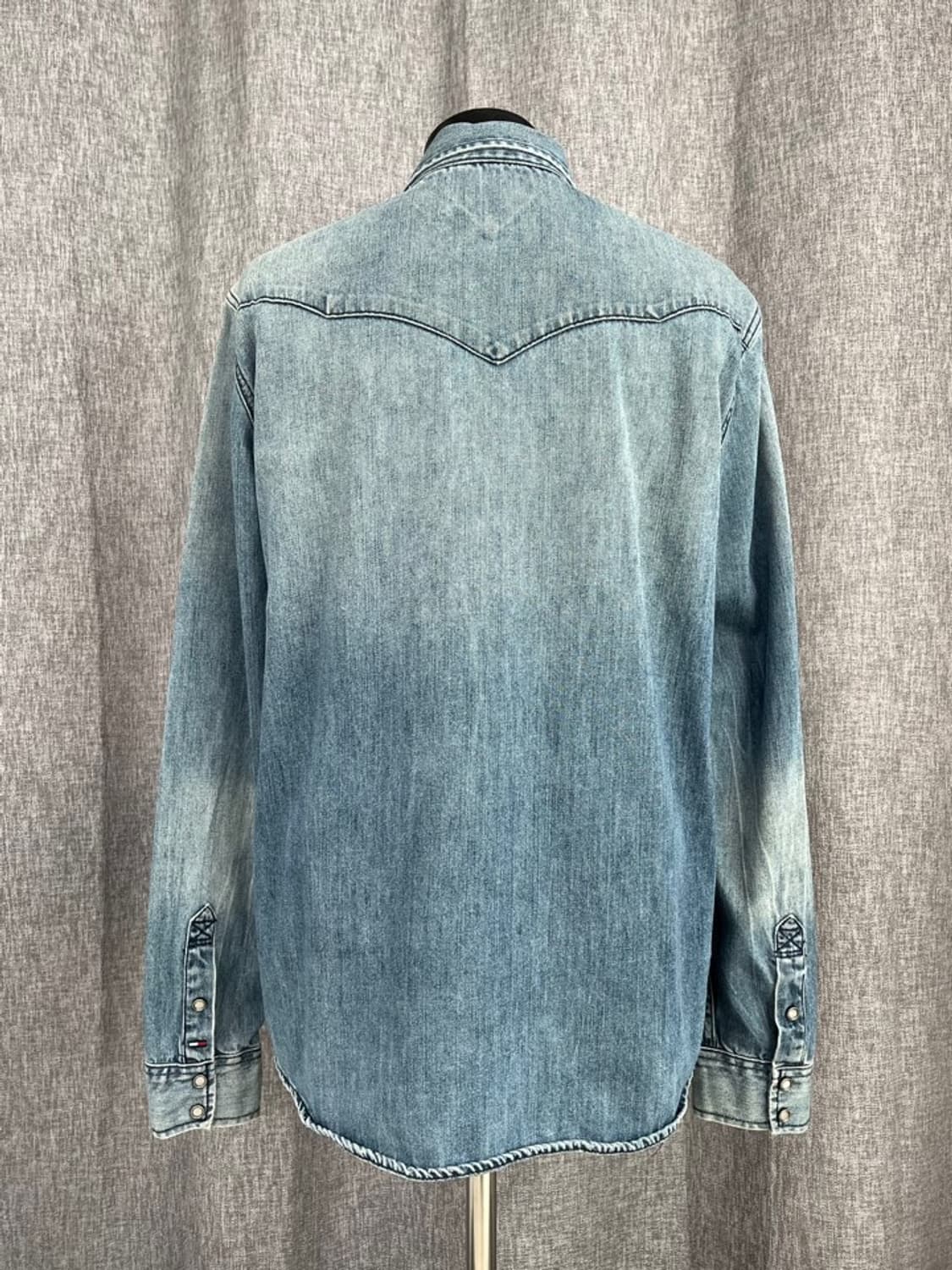 타미힐피거 웨스턴 데님 셔츠/#3455 상품이미지3