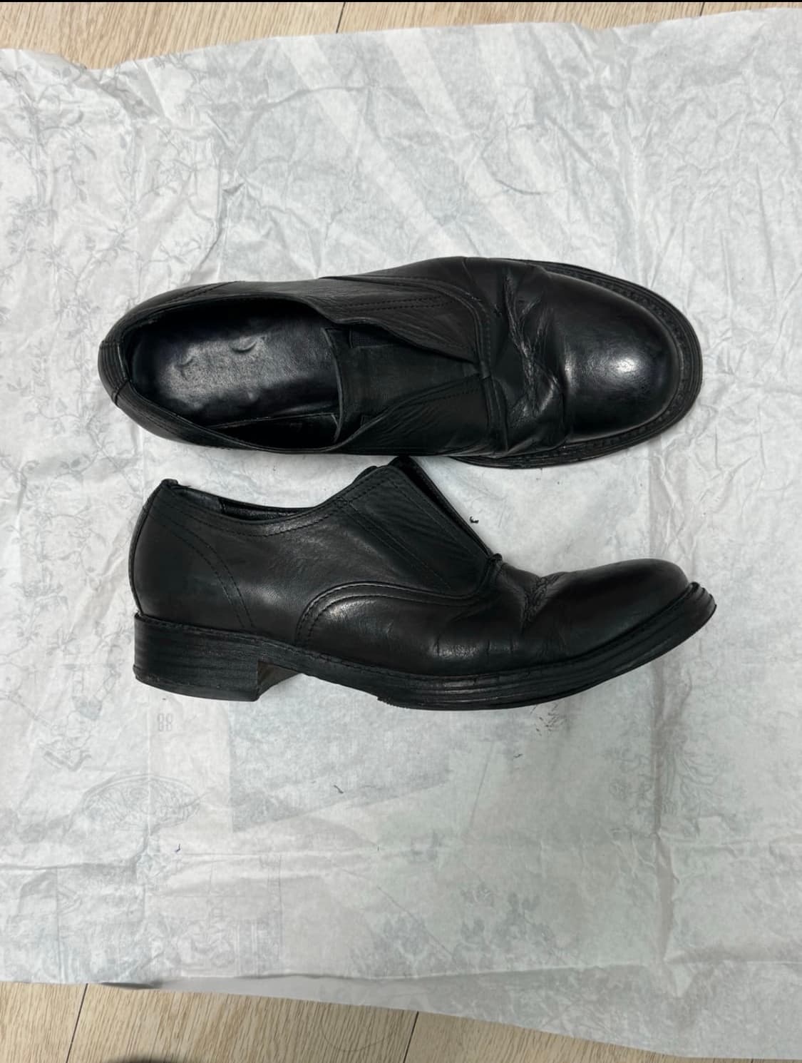 요지 야마모토 뿌르옴므 슬립온 더비슈즈 26 상품이미지2