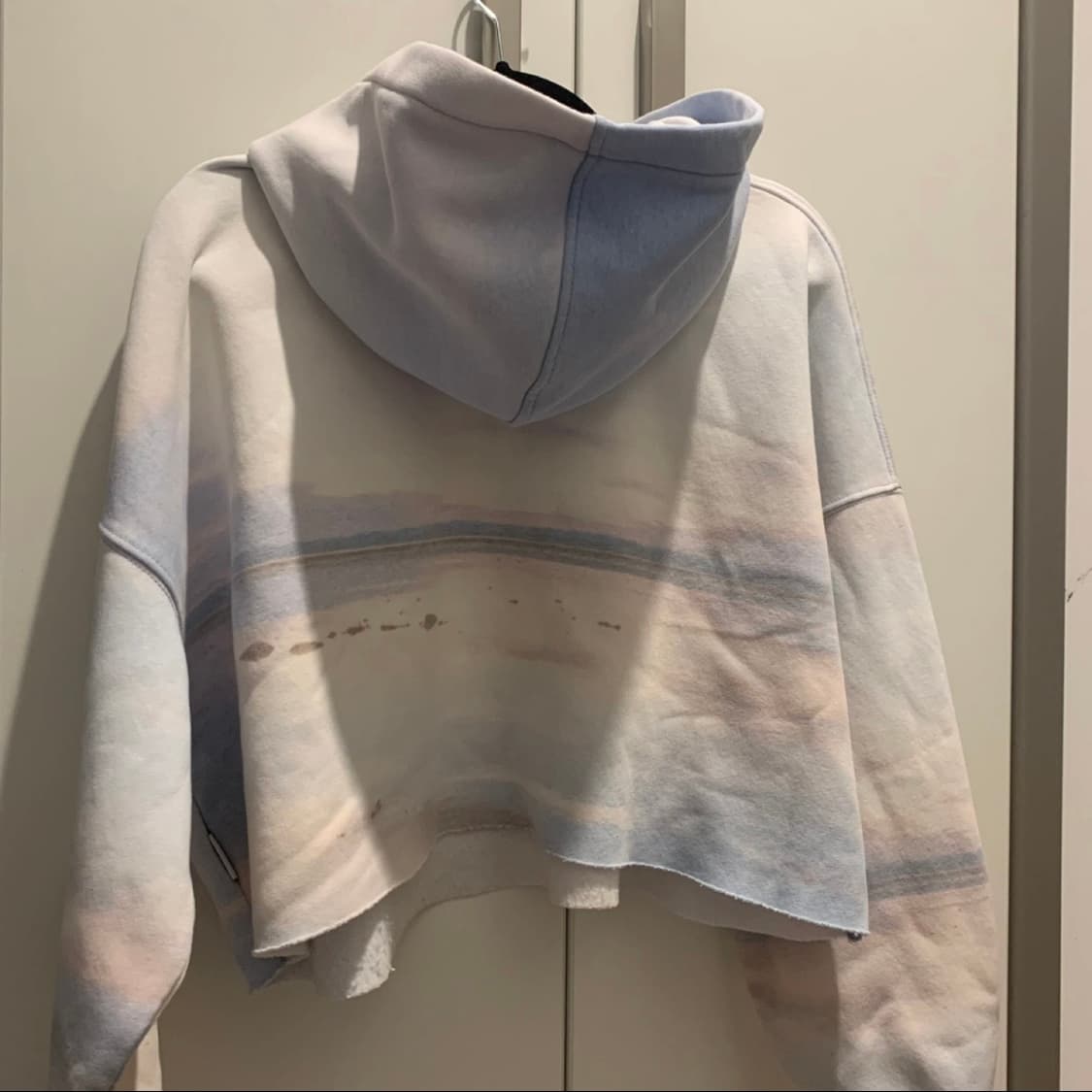 Bershka 내셔널지오그래픽 버쉬카 파스텔 크롭 후드티 상품이미지3