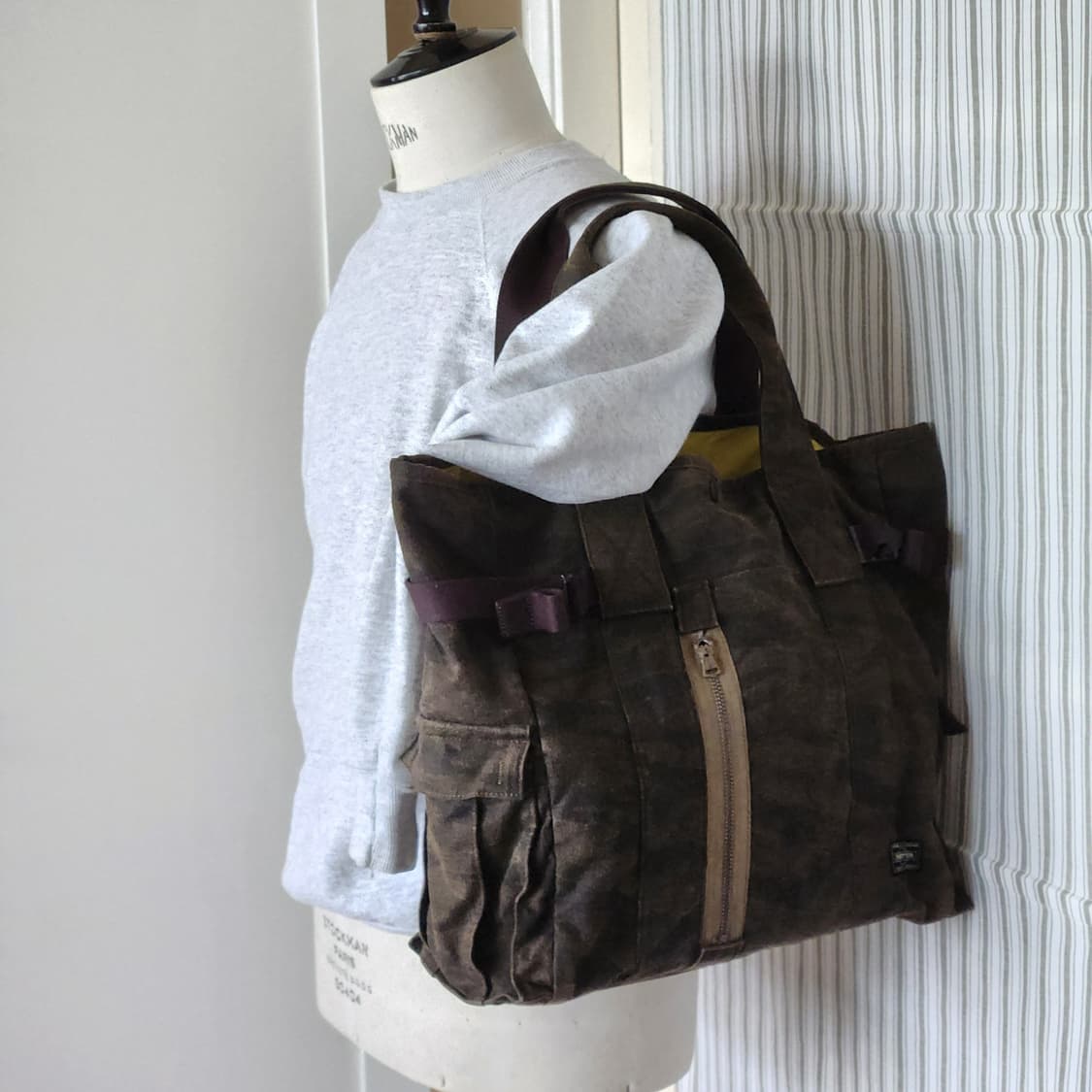 요시다 포터 Porter 타이거 카모 패턴 토트백, 숄더백 상품이미지1