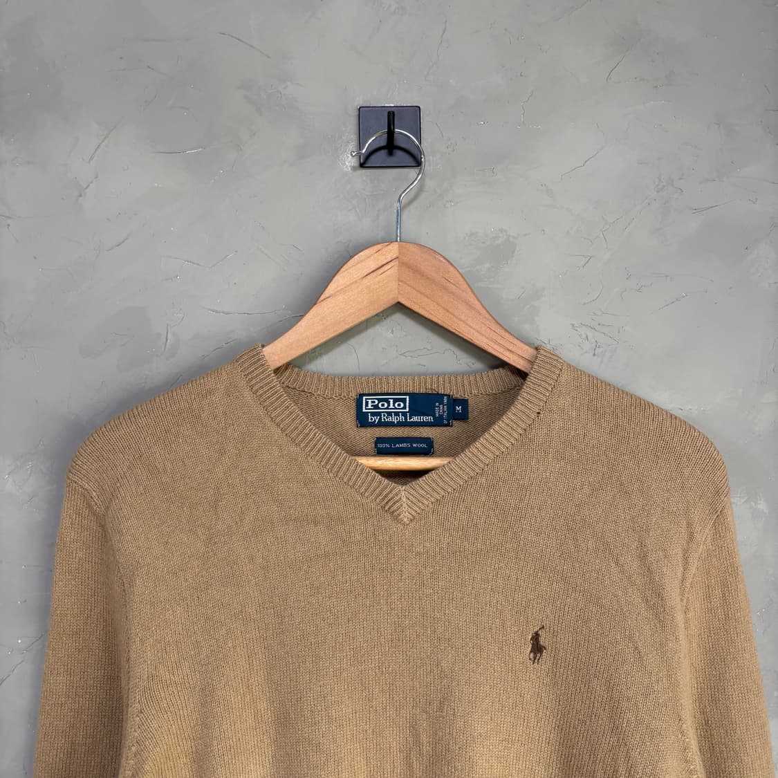 폴로 랄프로렌 램스울 니트 브라운 상품이미지2