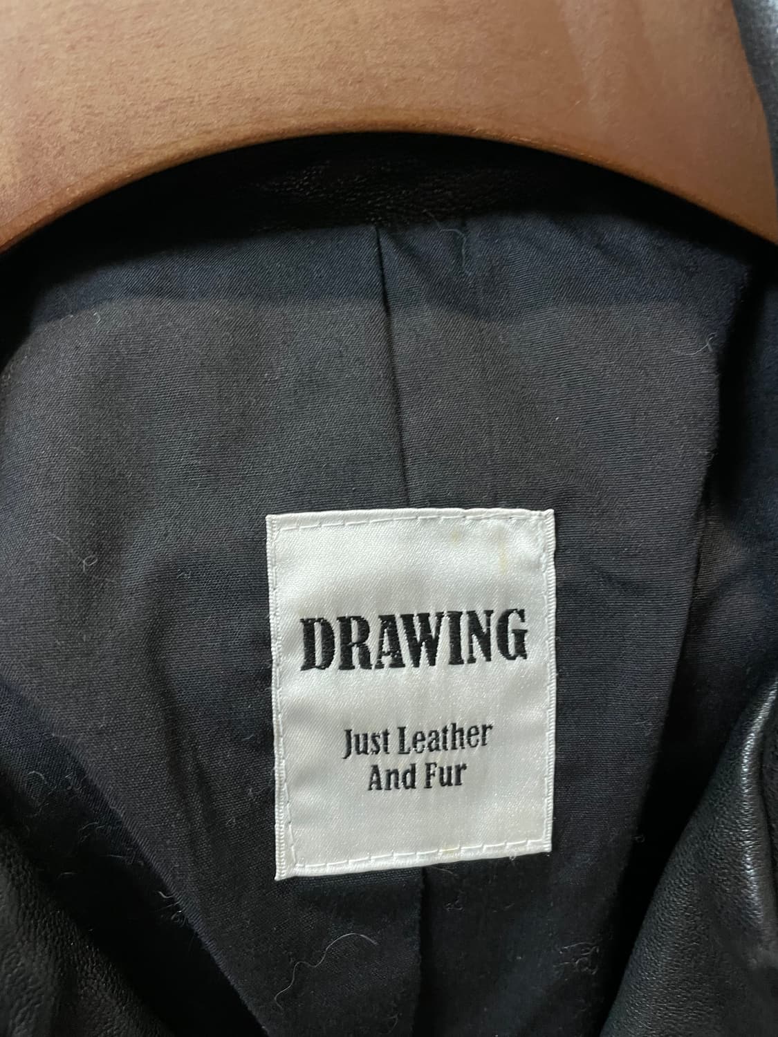 (100) Drawing 드로잉 쉽스킨 양가죽 라이더 자켓 상품이미지7